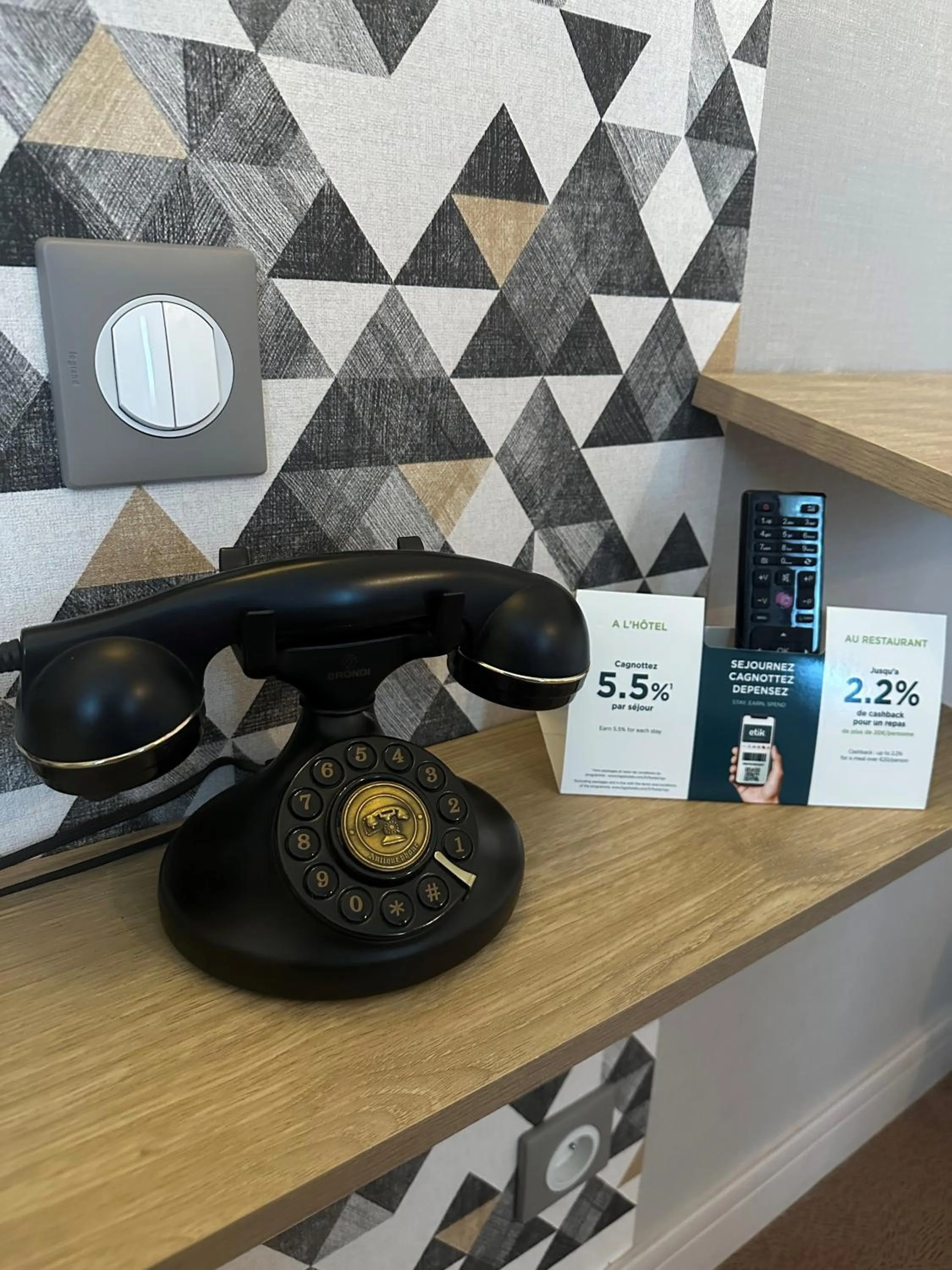 Decorative detail in Logis Hotels - Château Saint Marcel