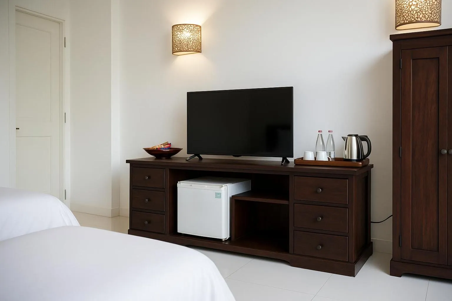 Bed in Lumiere Hotel Gili Trawangan