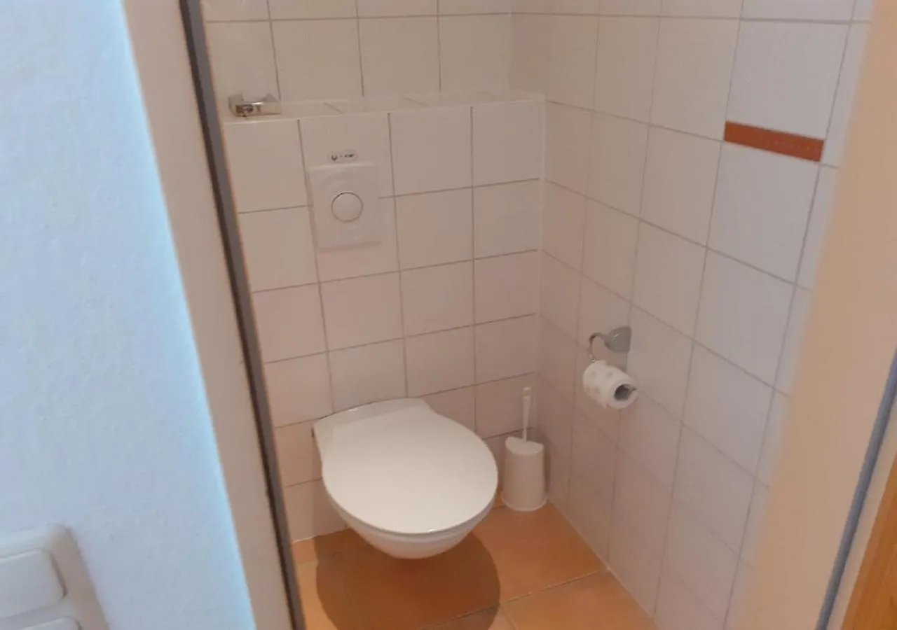 Bathroom in Land-gut-Hotel Zum alten Forsthaus - Aufladestation für Elektroautos