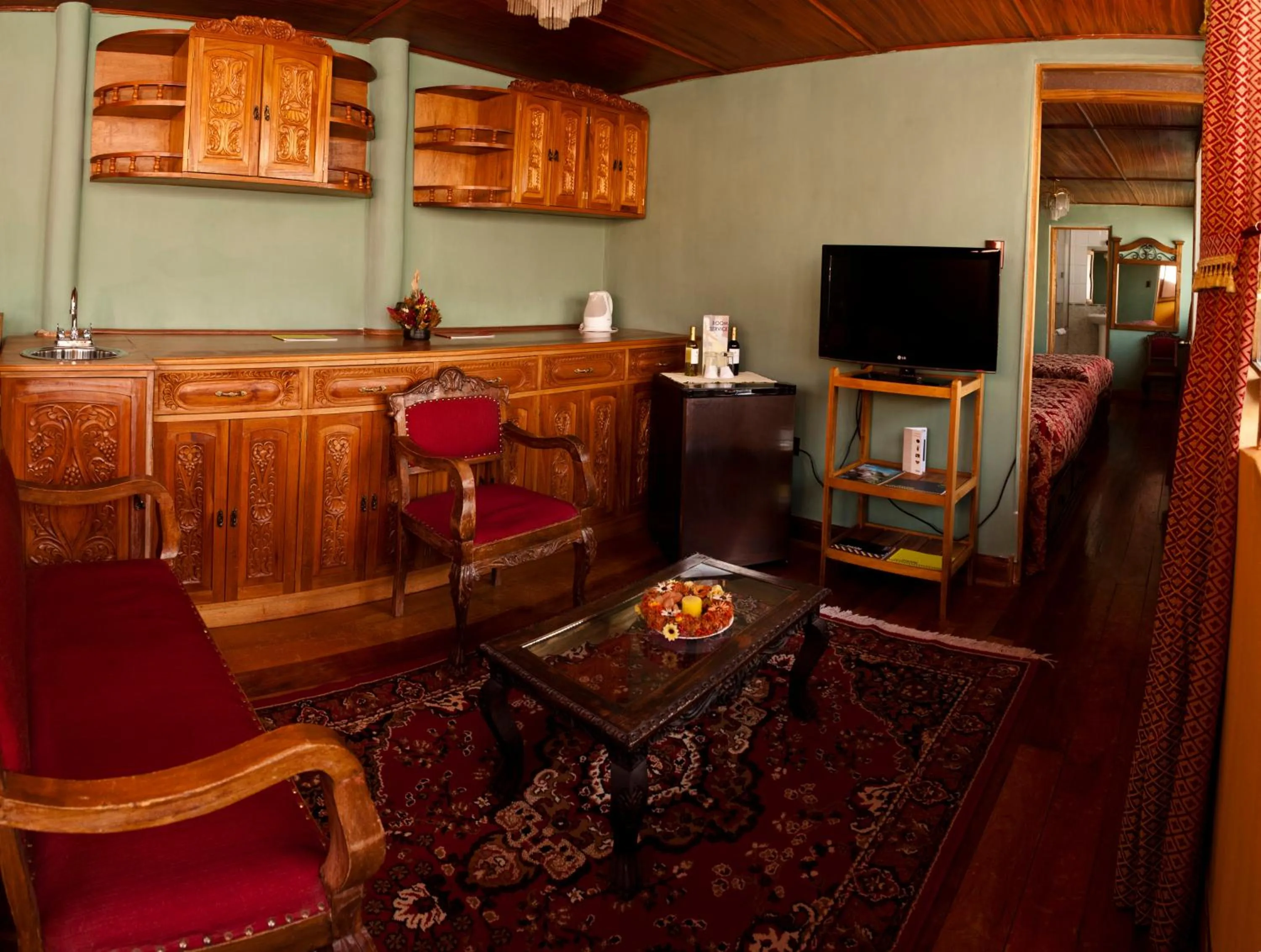 Seating area in Hotel Marqueses