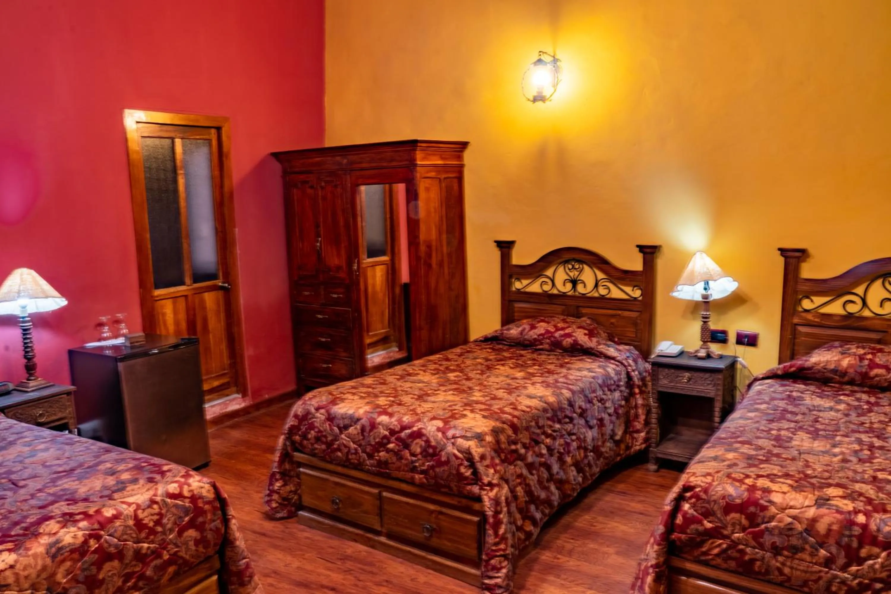 Bed in Hotel Marqueses