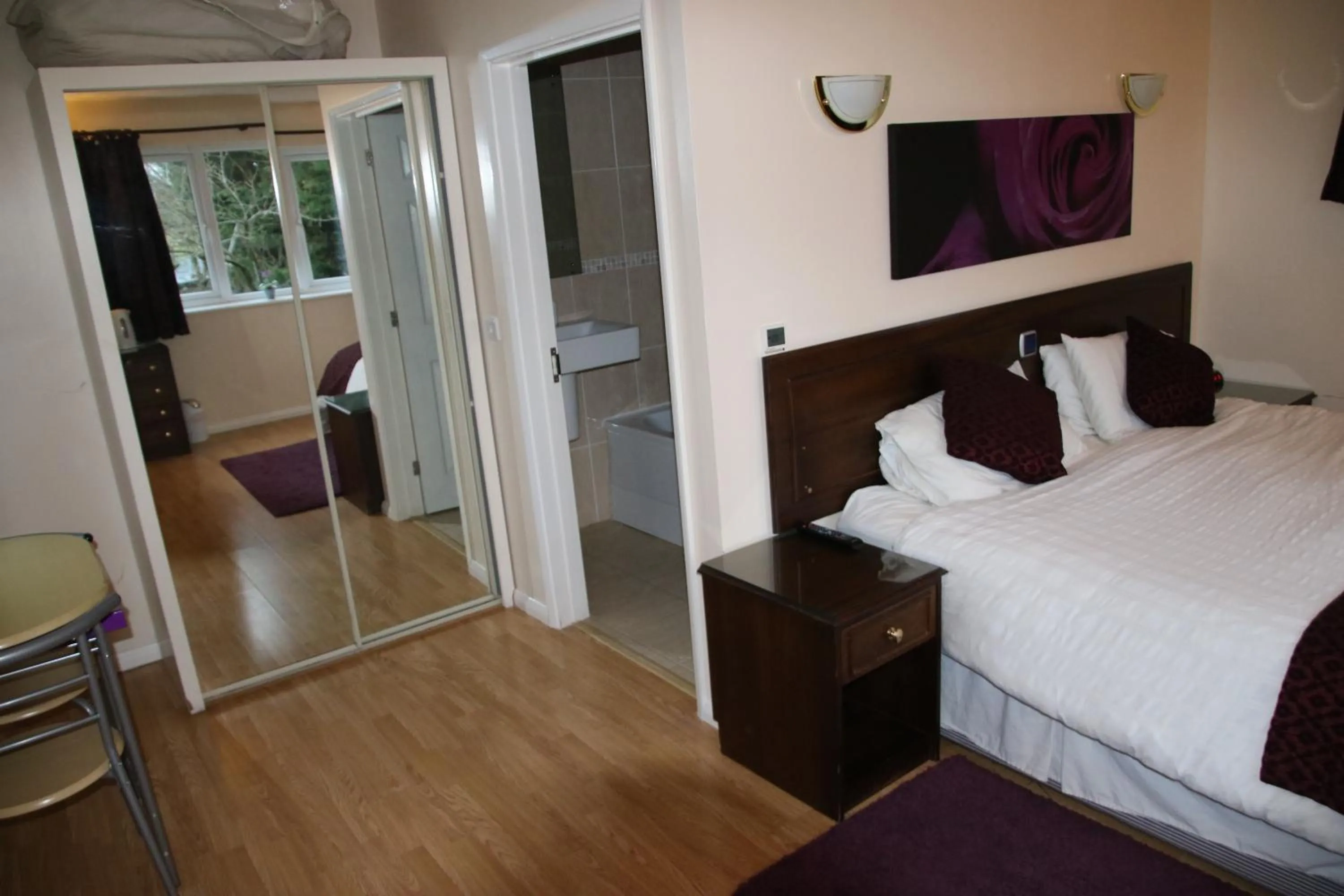 Bedroom, Bed in The Stables B&B @ Pear Tree Cottage