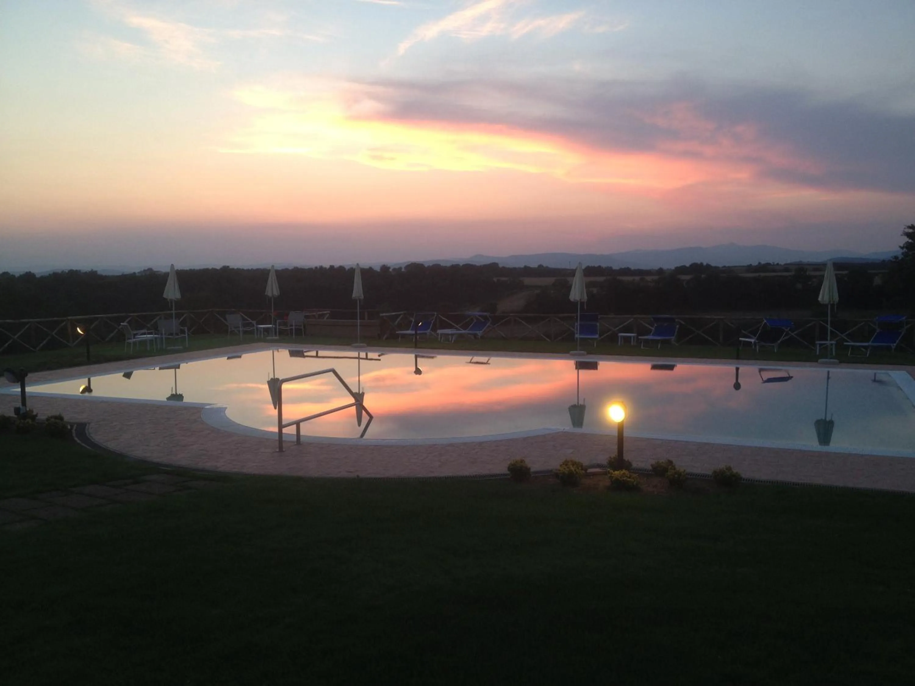Swimming pool in Agriturismo Poggio Al Tufo