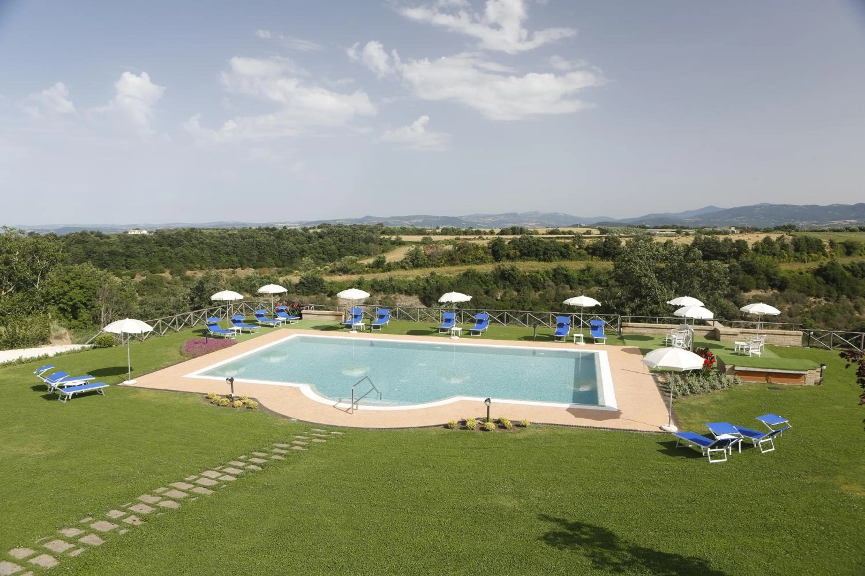 Swimming pool in Agriturismo Poggio Al Tufo