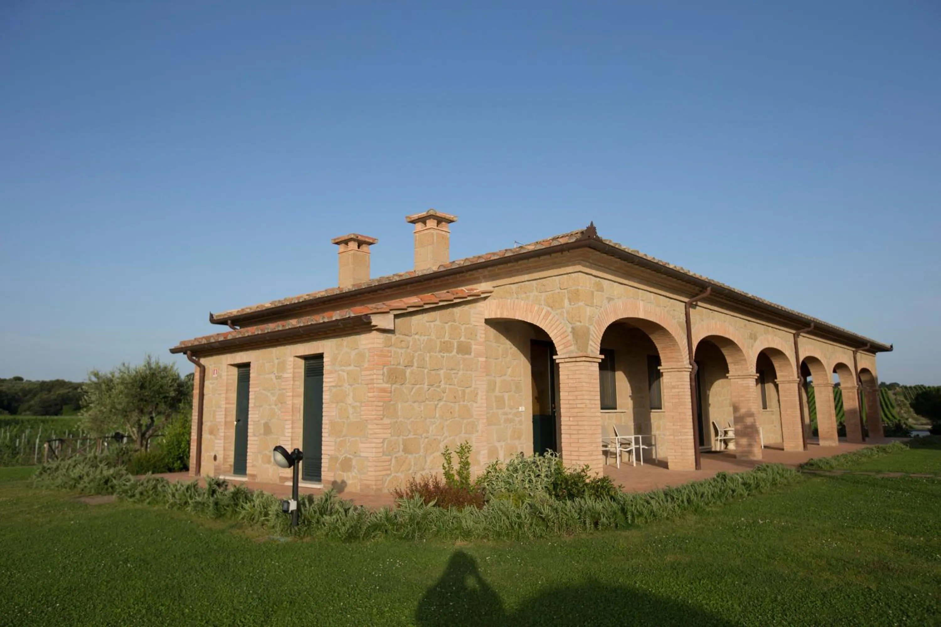 Property building in Agriturismo Poggio Al Tufo