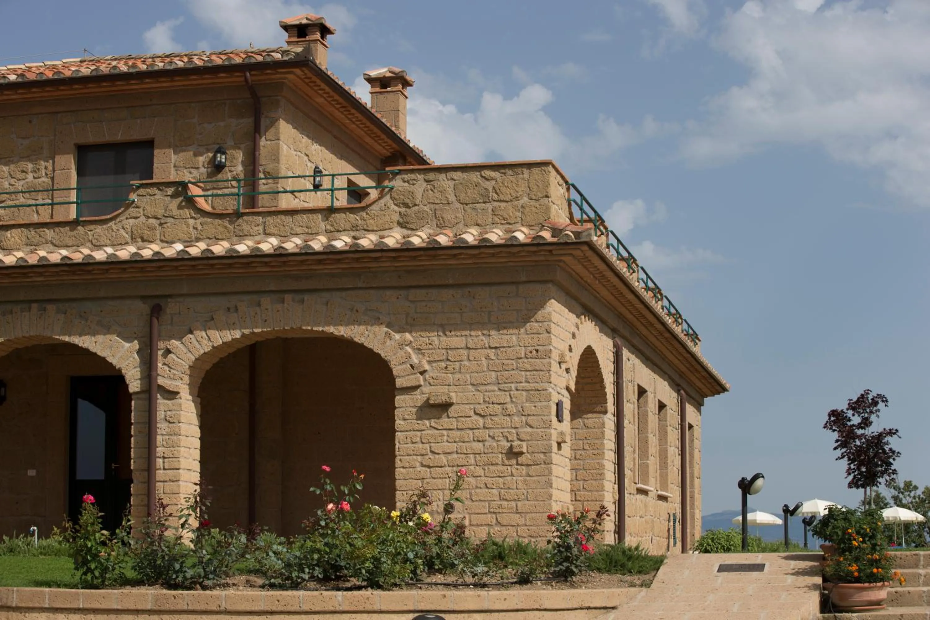 Facade/entrance in Agriturismo Poggio Al Tufo