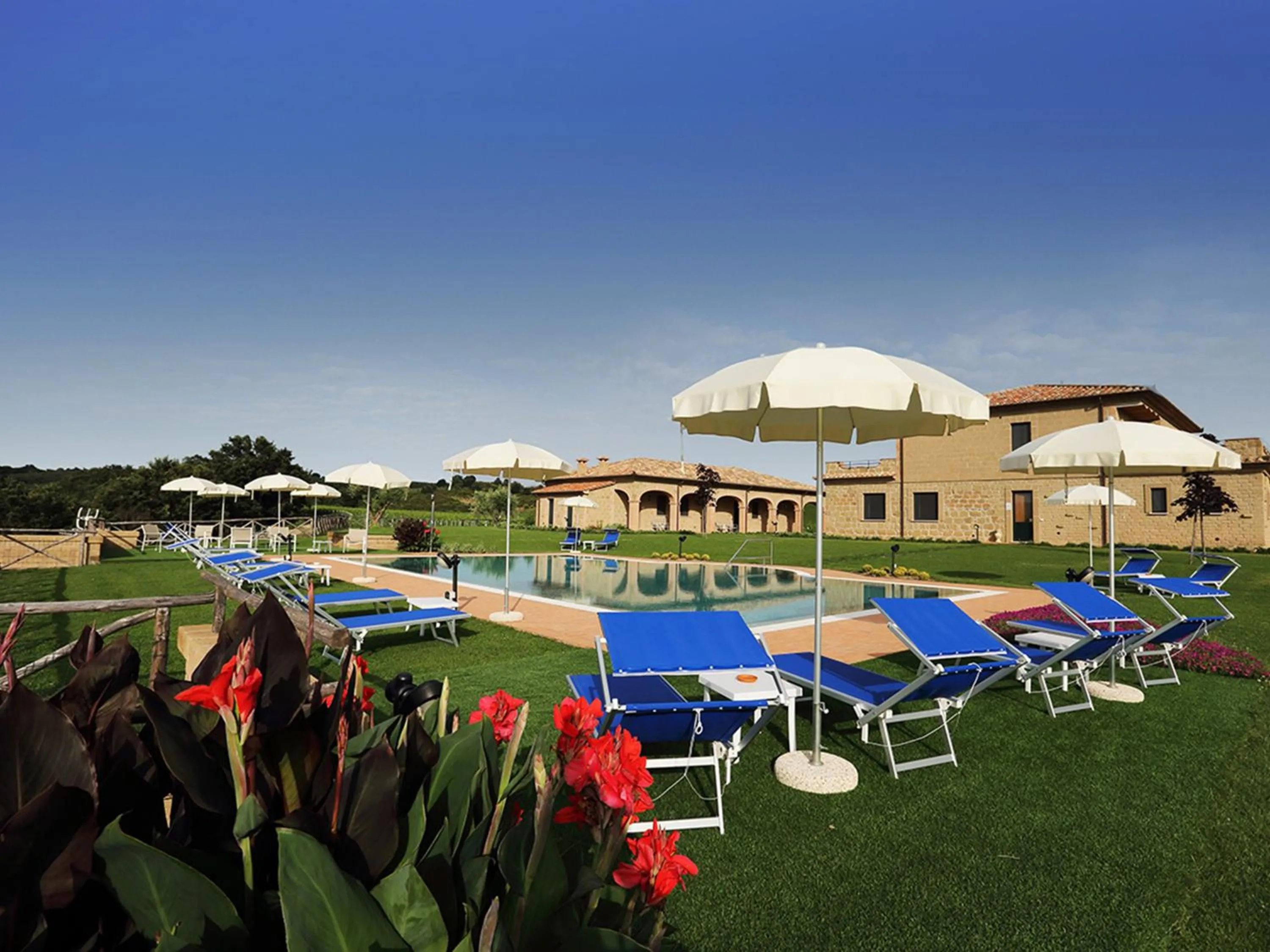 Swimming pool in Agriturismo Poggio Al Tufo