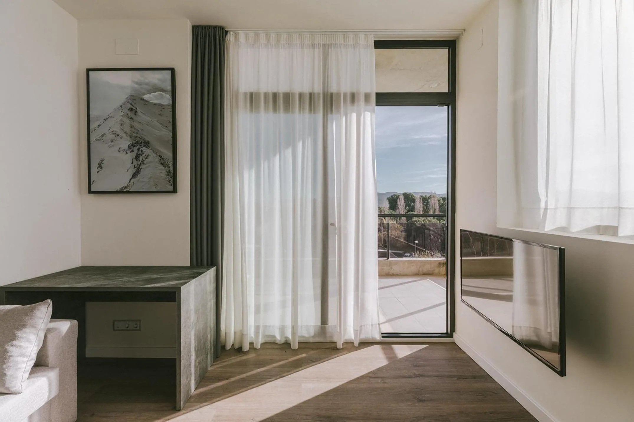 Living room in CIM Aparthotel