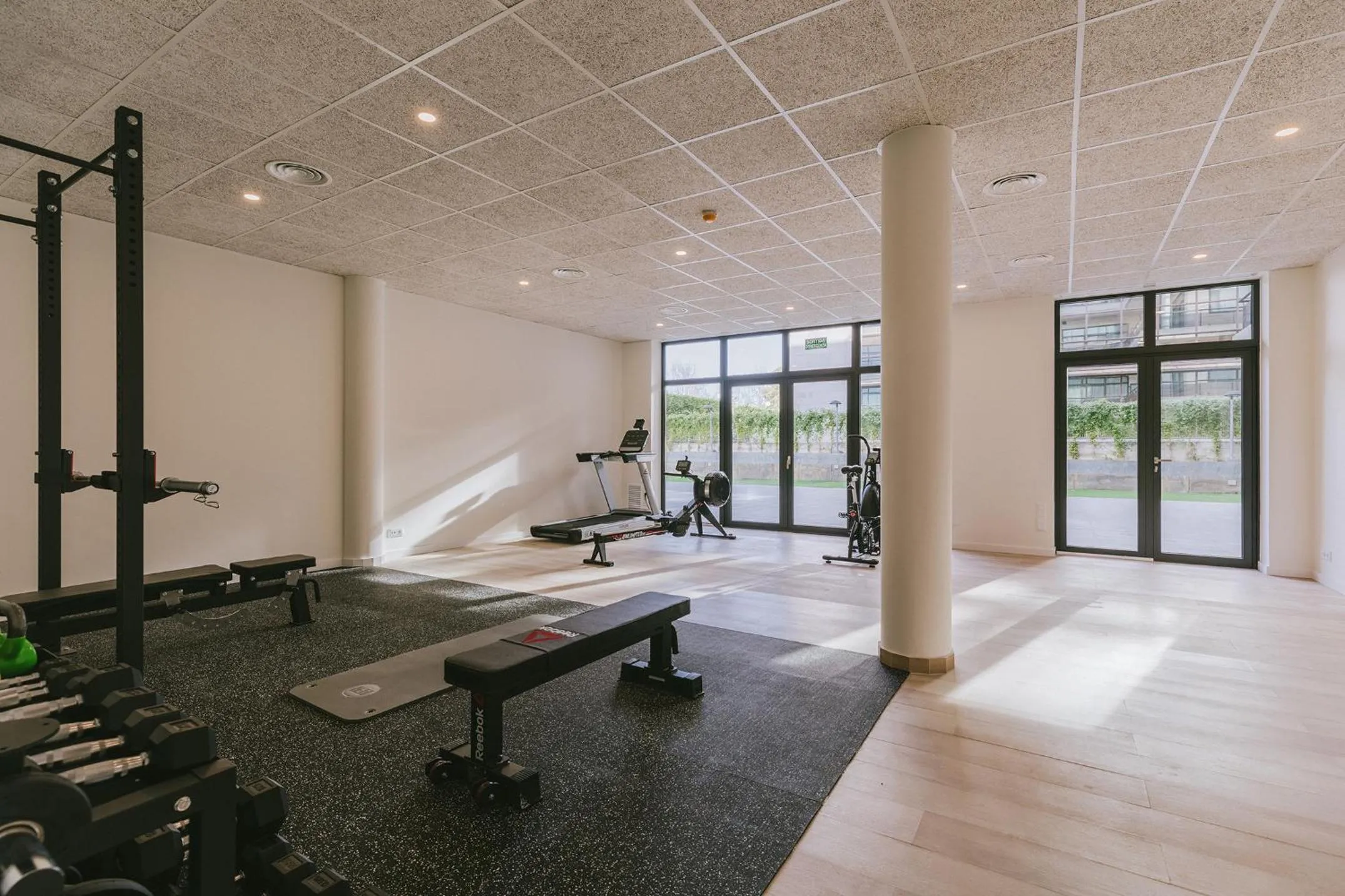 Fitness centre/facilities in CIM Aparthotel