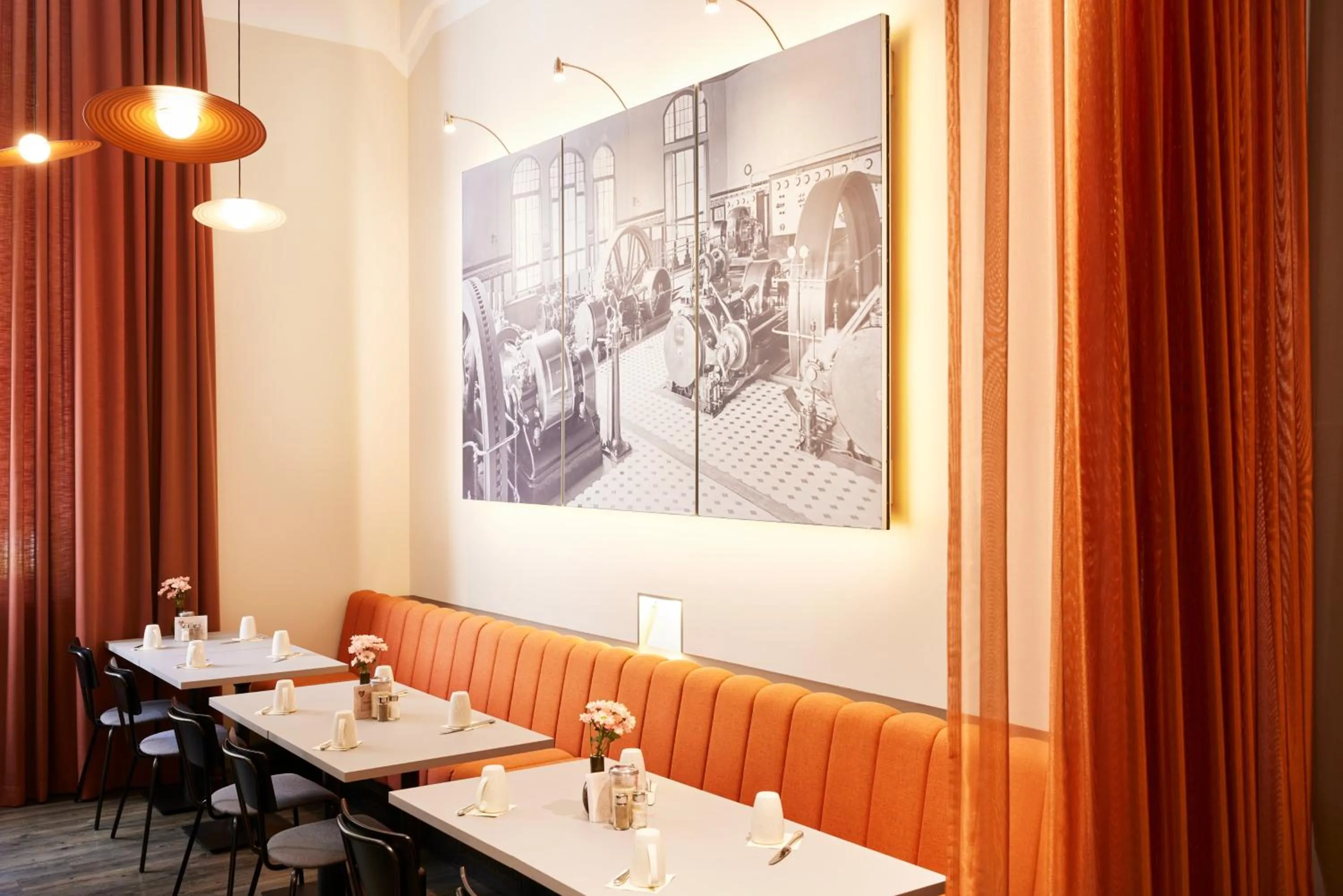 Restaurant/places to eat in Gästeresidenz Pelikan Viertel Hannover