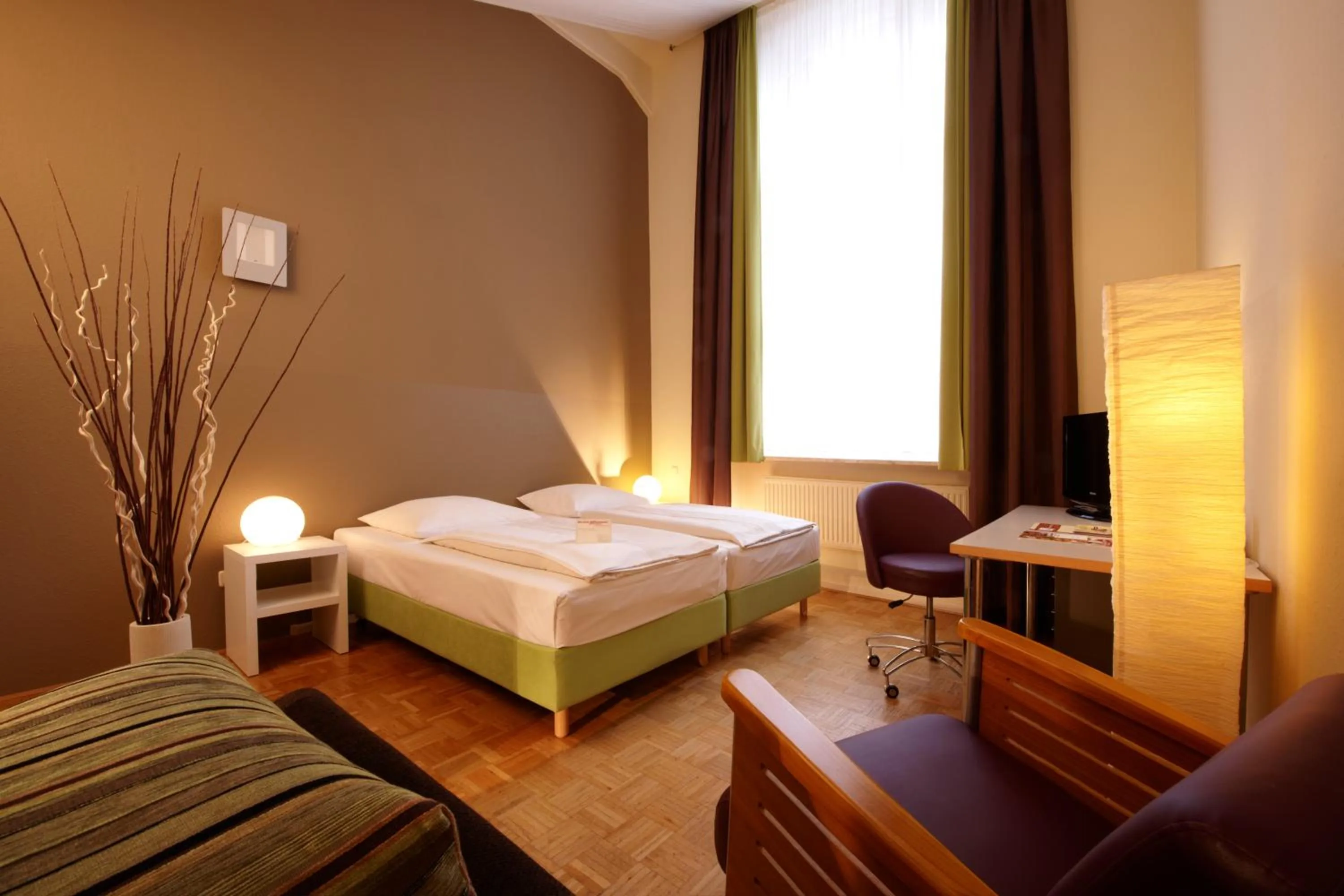 Bed in Gästeresidenz Pelikan Viertel Hannover