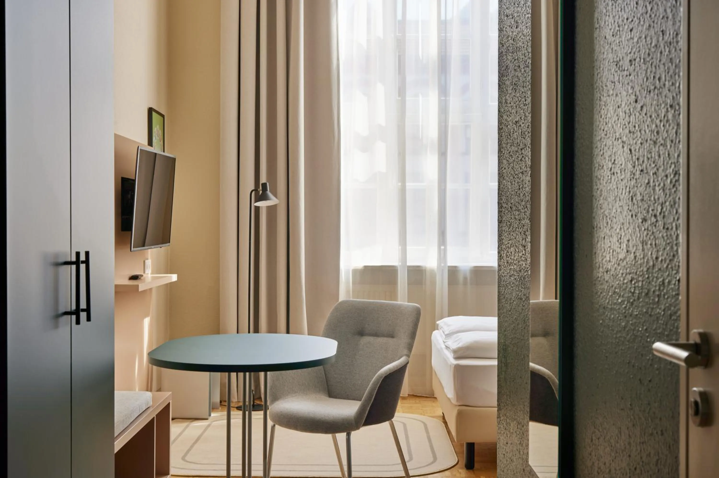 Bed in Gästeresidenz Pelikan Viertel Hannover