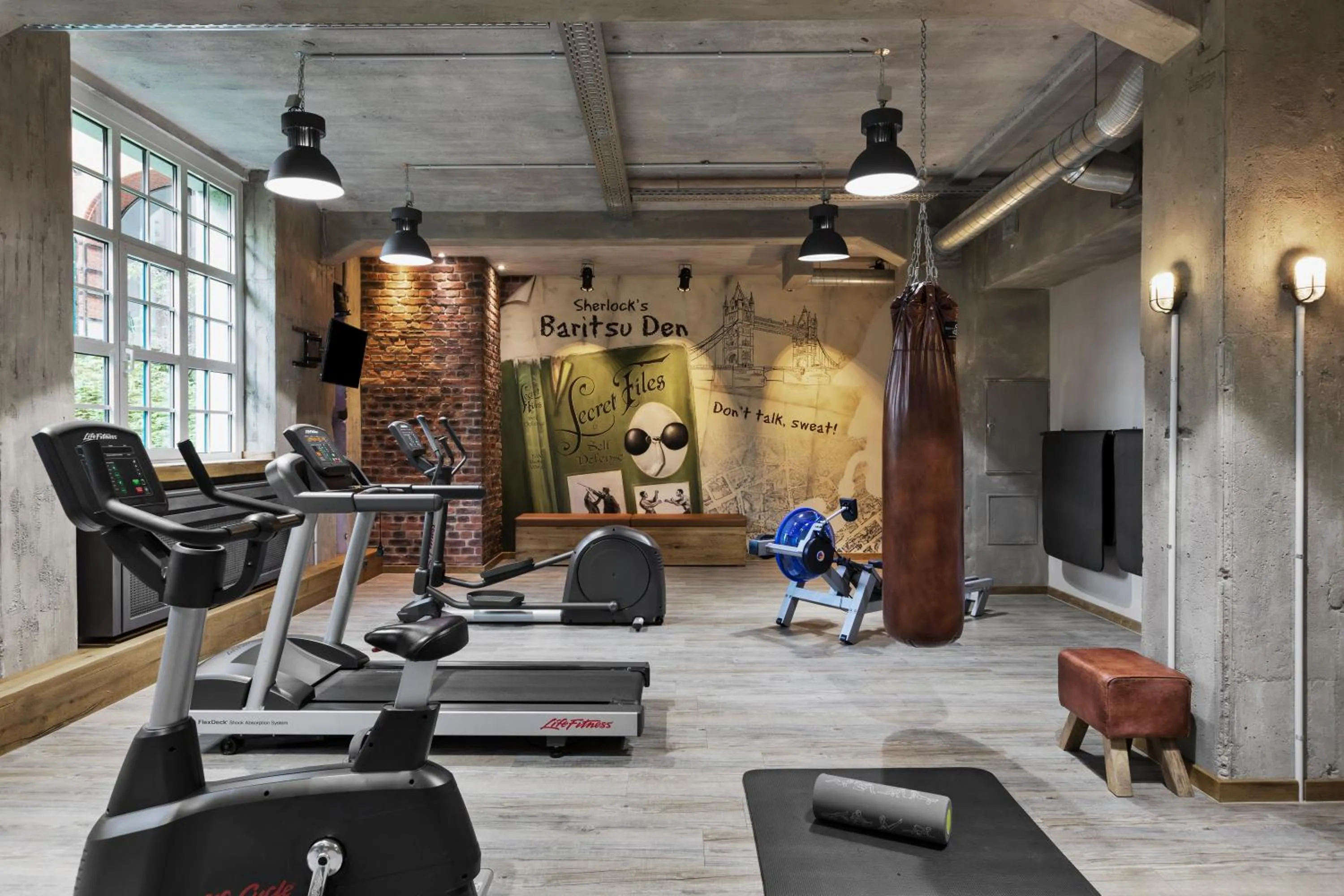 Fitness centre/facilities in Gästeresidenz Pelikan Viertel Hannover