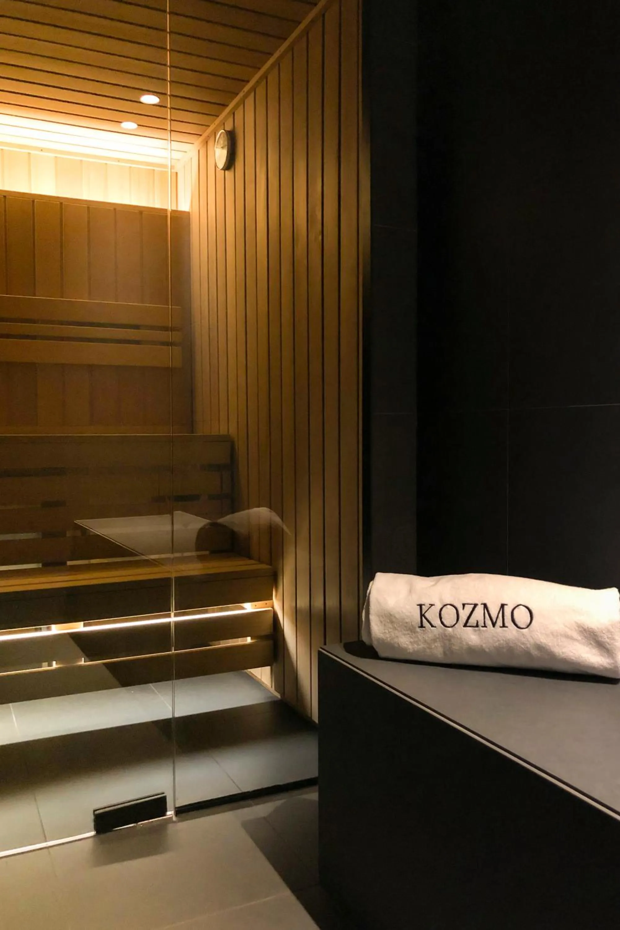 Sauna in Kozmo Hotel Suites & Spa - Small Luxury Hotels of the World