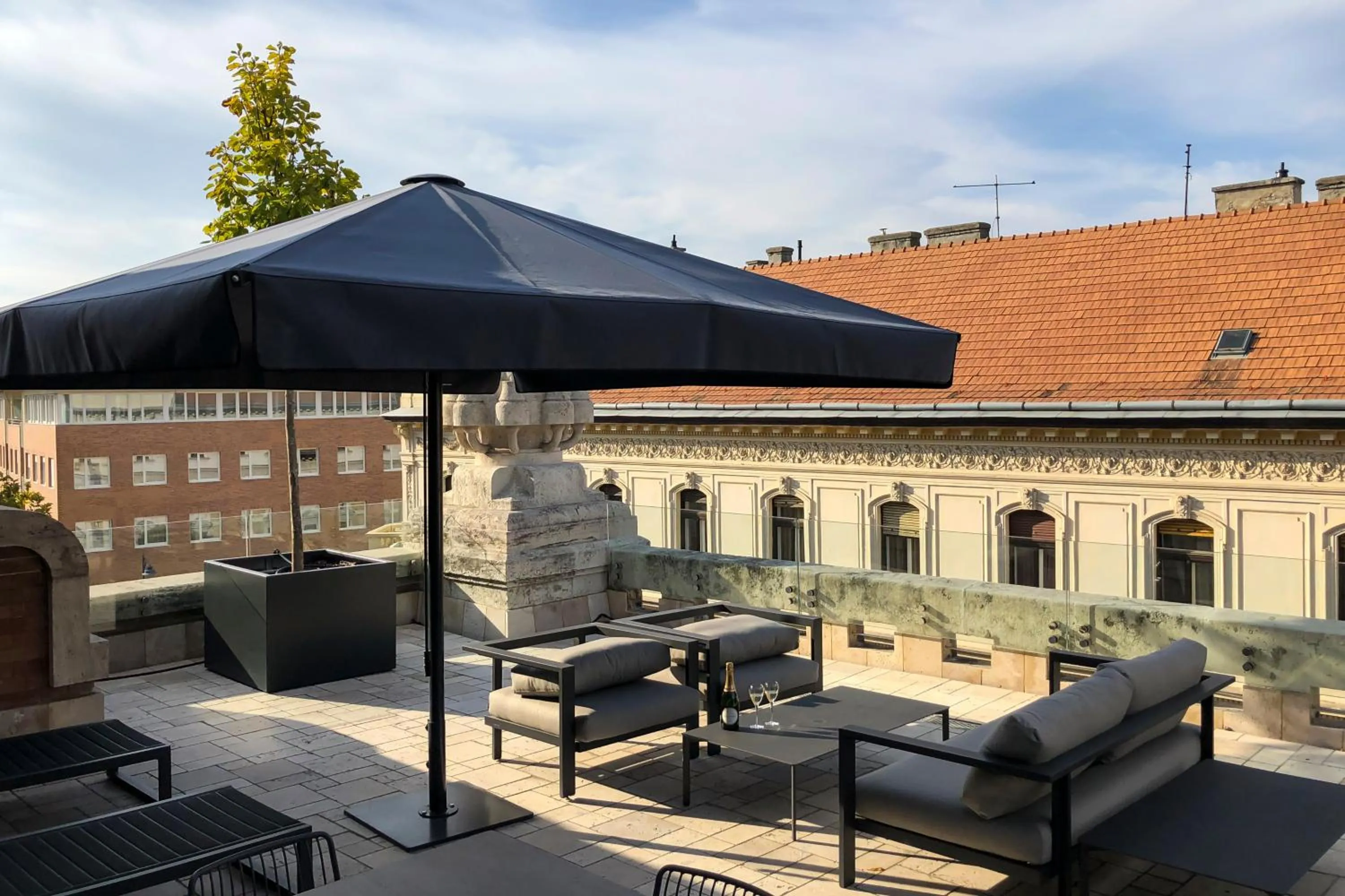 Balcony/Terrace in Kozmo Hotel Suites & Spa - Small Luxury Hotels of the World