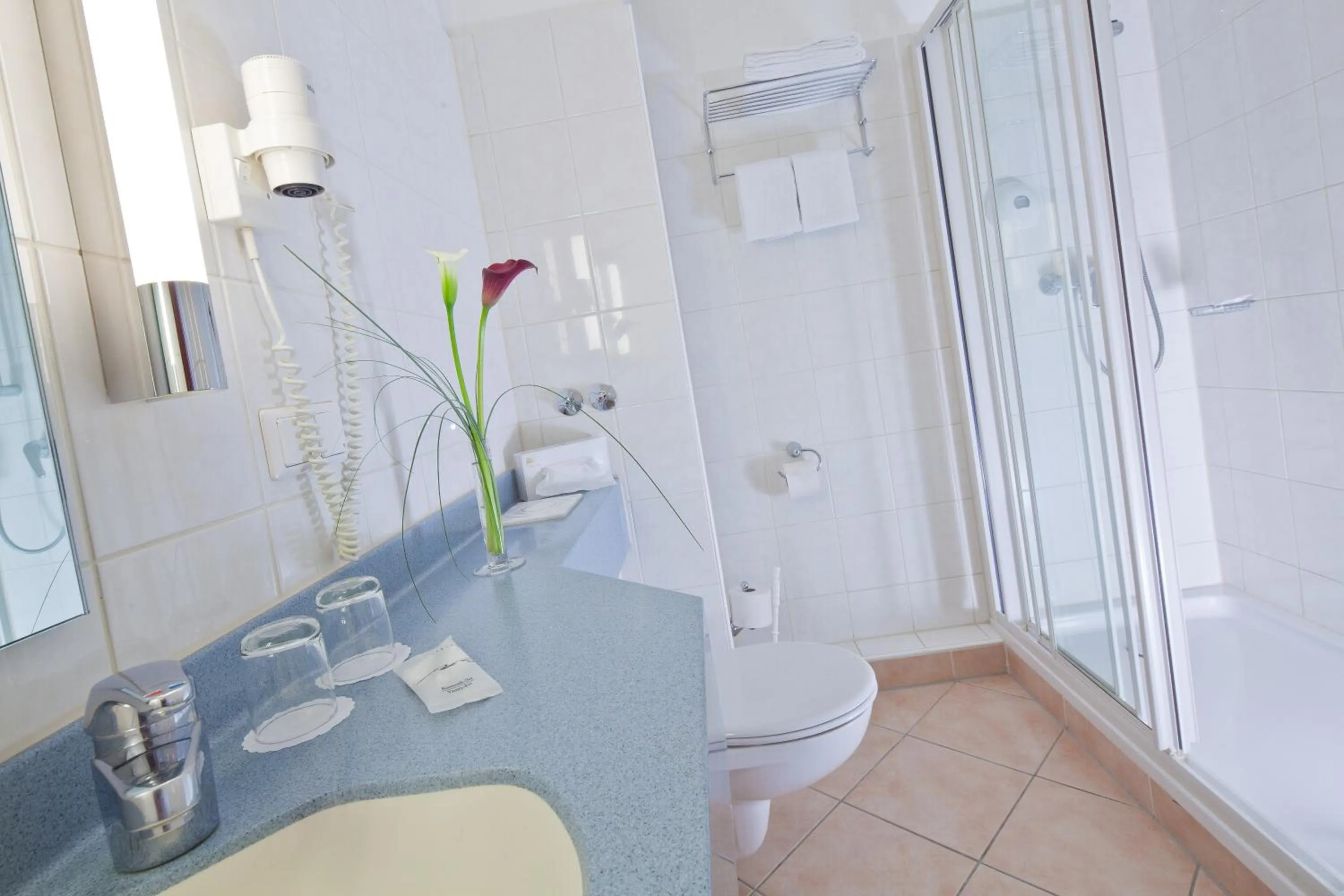 Toilet in Apartment-Hotel Hamburg Mitte