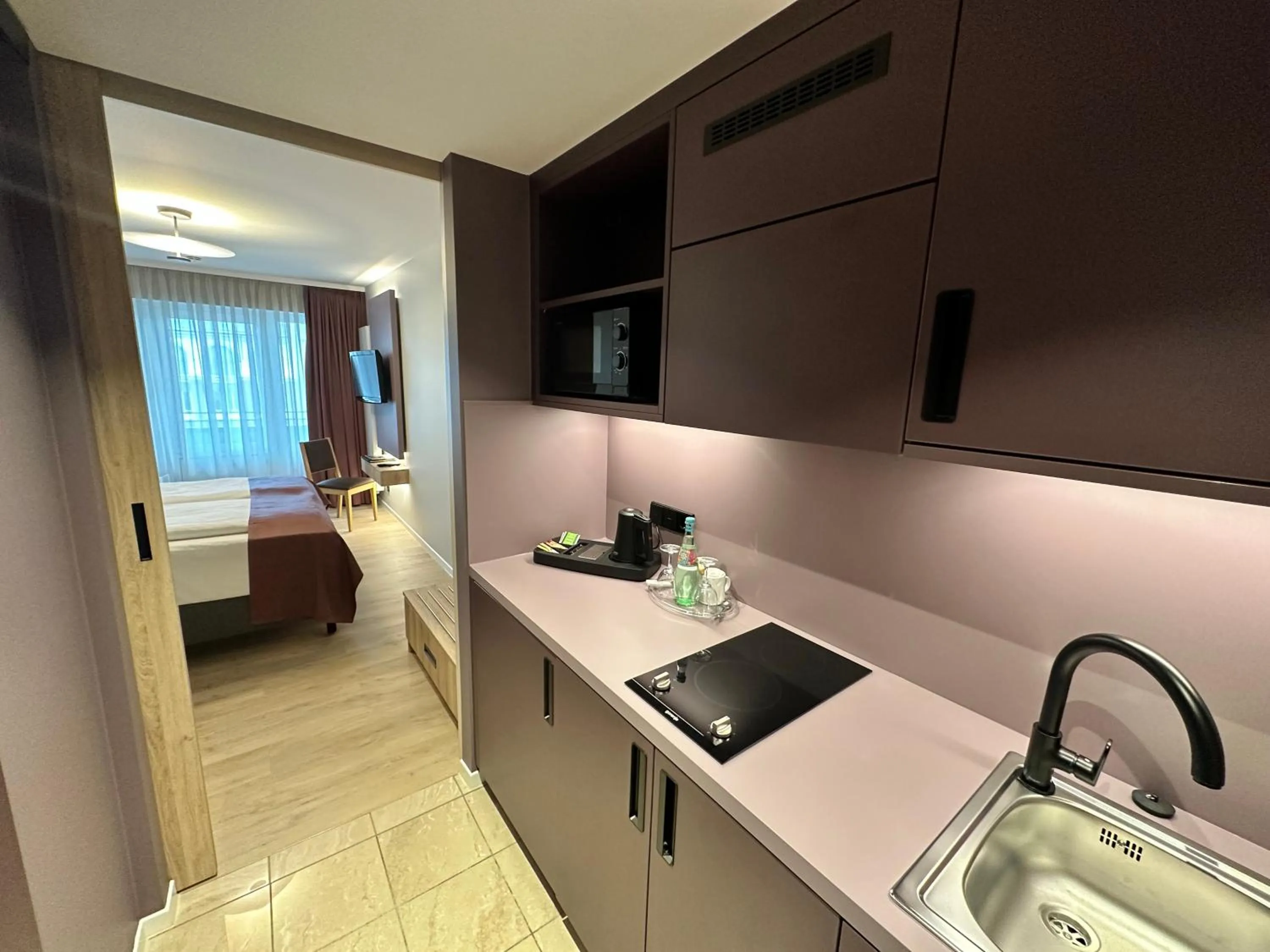 Coffee/tea facilities in Apartment-Hotel Hamburg Mitte