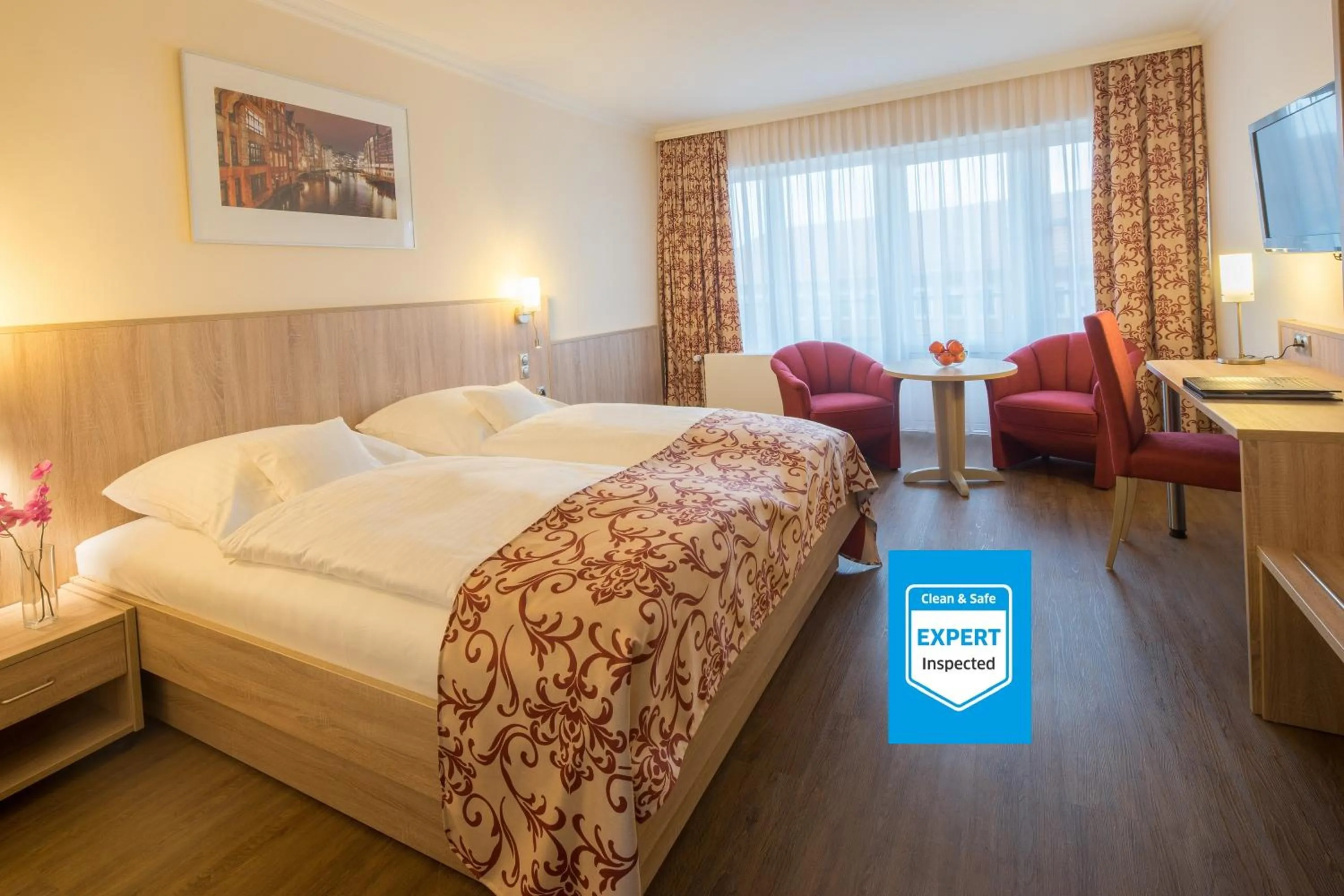 Certificate/Award, Bed in Apartment-Hotel Hamburg Mitte