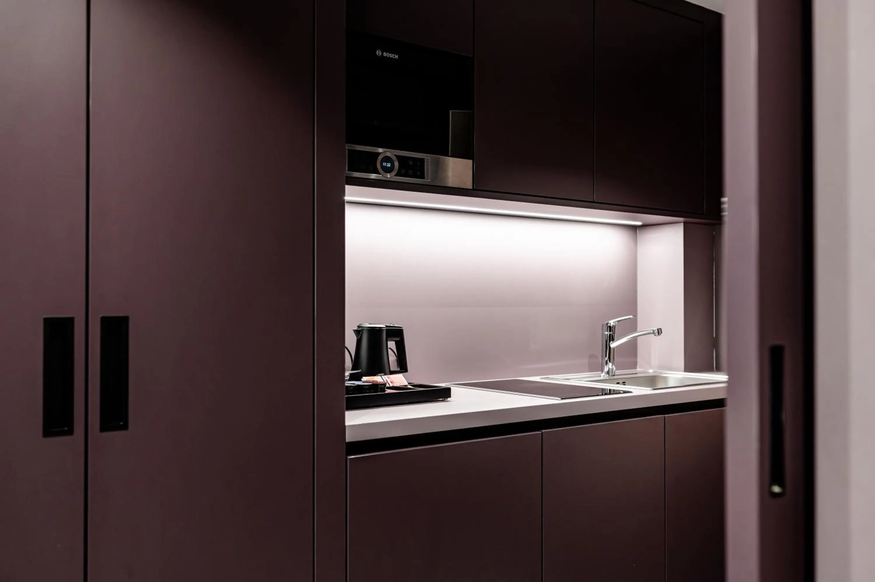 Coffee/tea facilities in Apartment-Hotel Hamburg Mitte