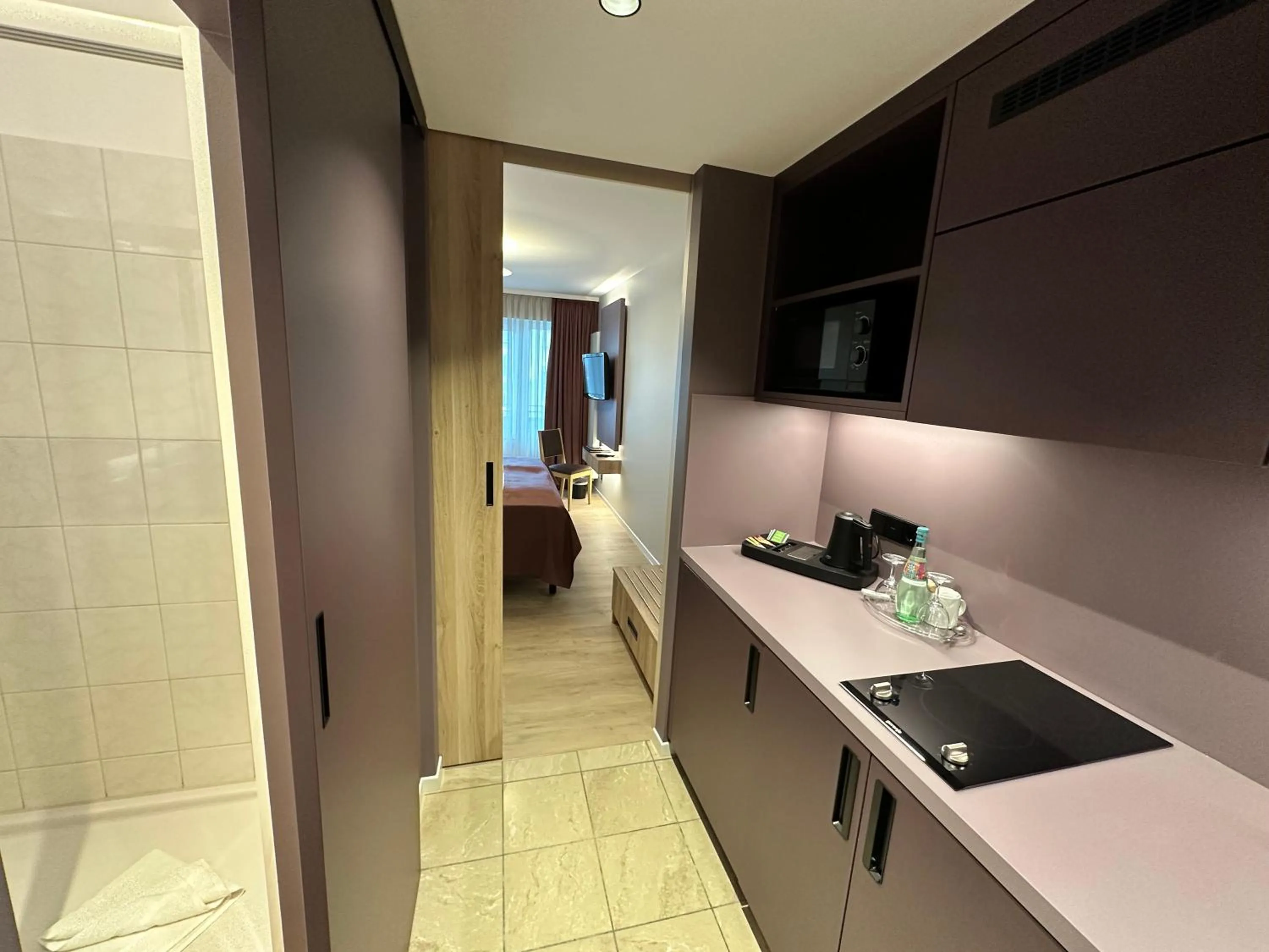 Bathroom in Apartment-Hotel Hamburg Mitte