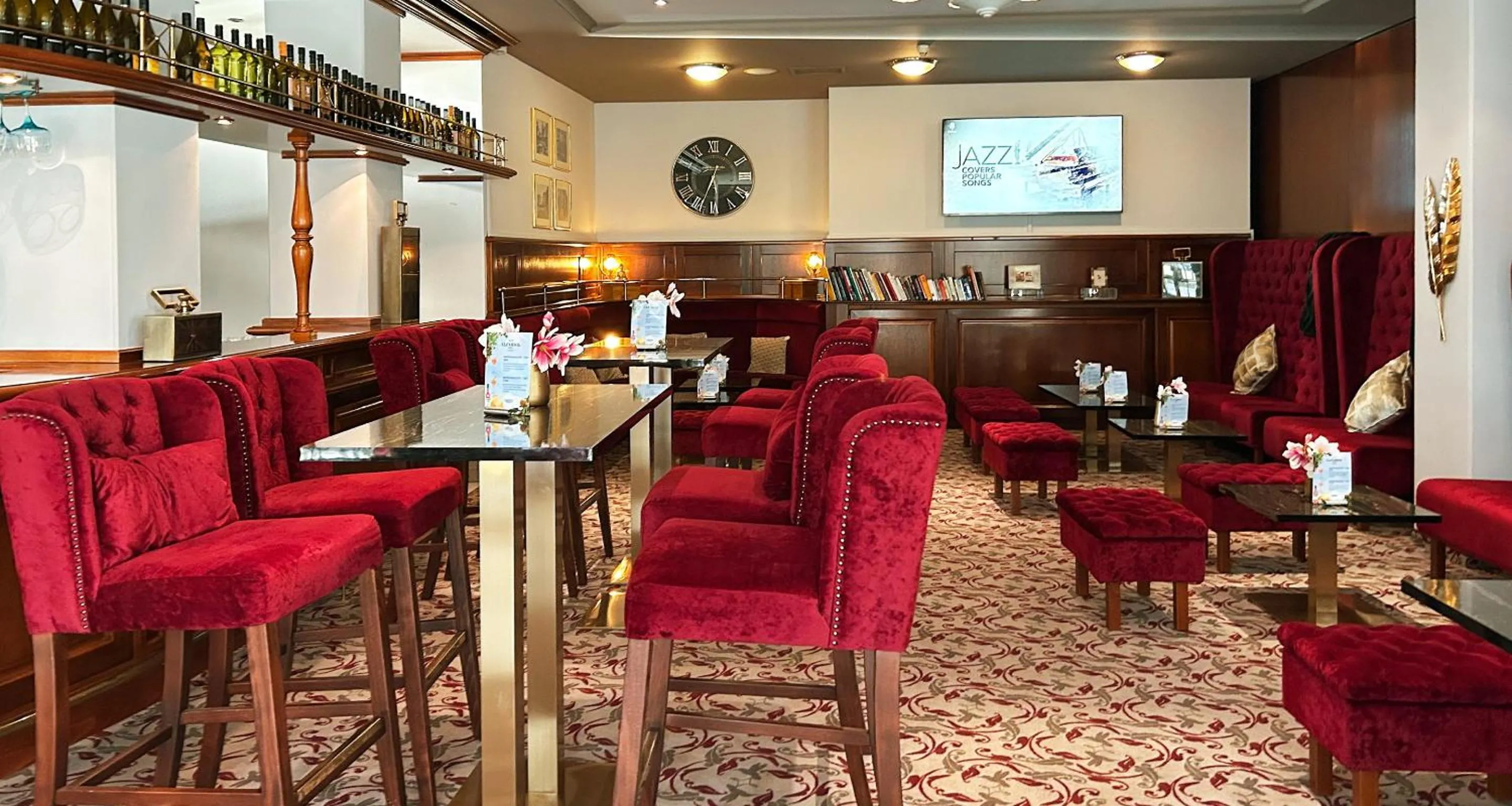 Lounge or bar in Victor's Residenz-Hotel Leipzig