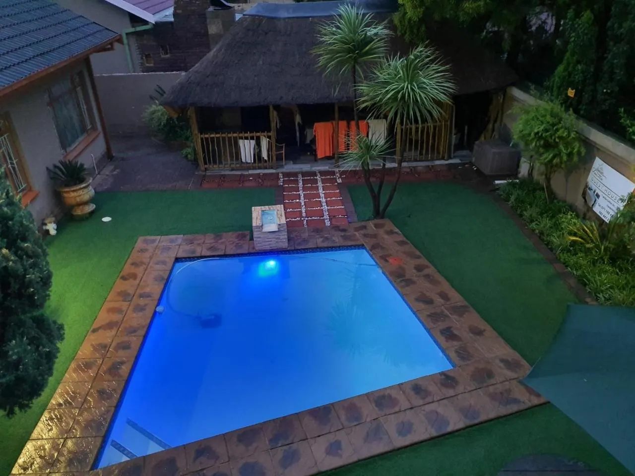 Swimming pool in Lauren Palace Guest House