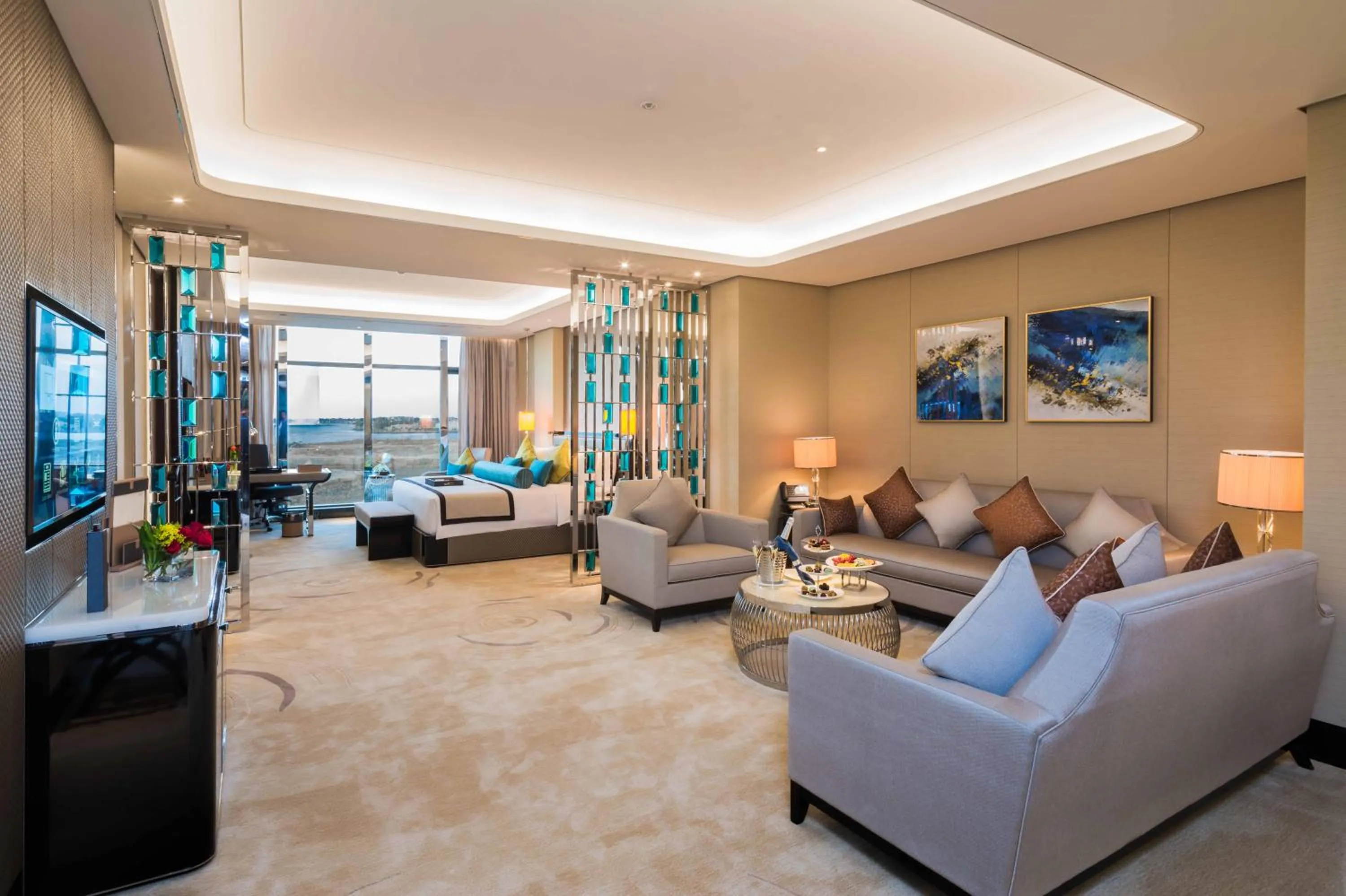 Living room in Narcissus Al Hamra Hotel Jeddah