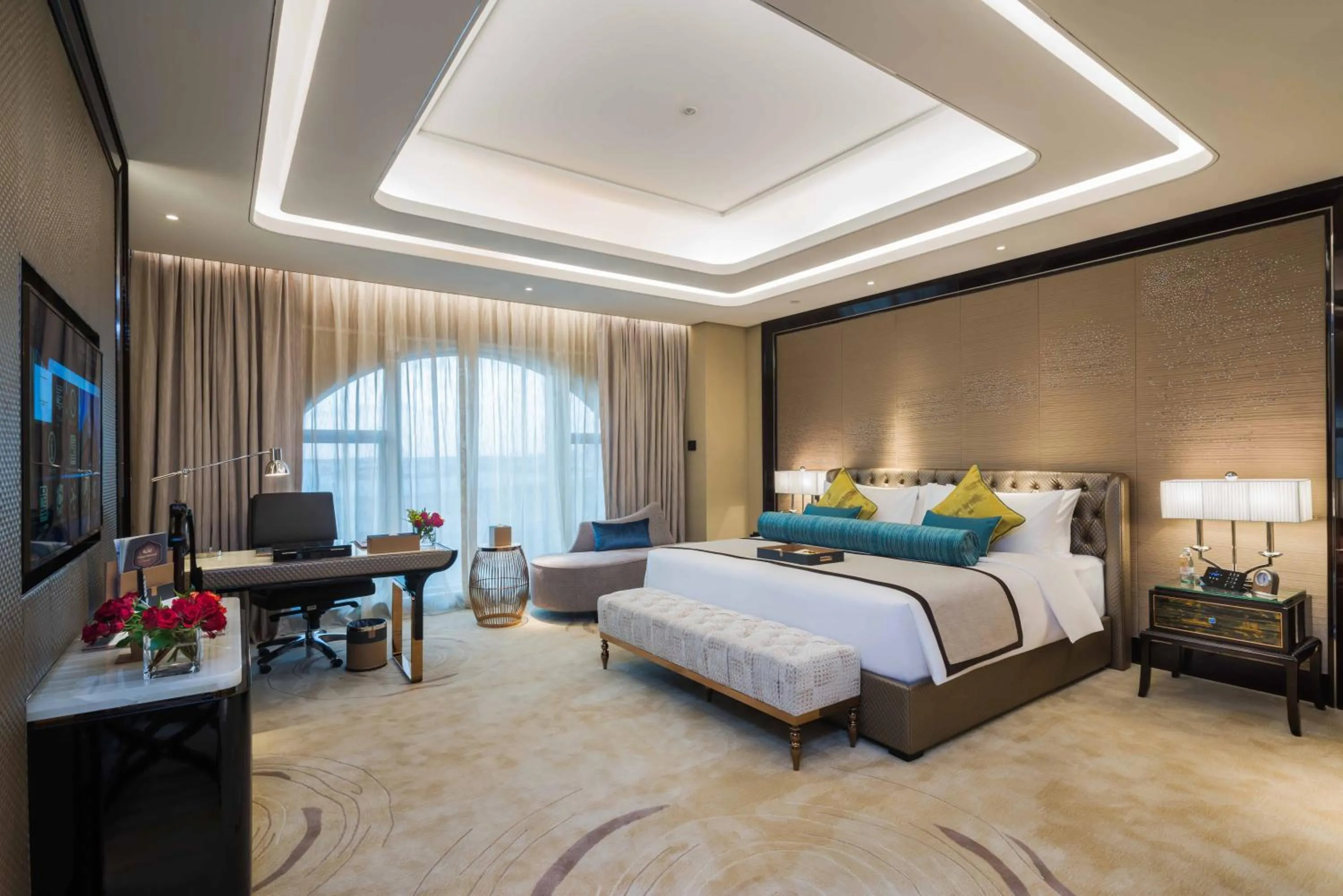 Bed in Narcissus Al Hamra Hotel Jeddah