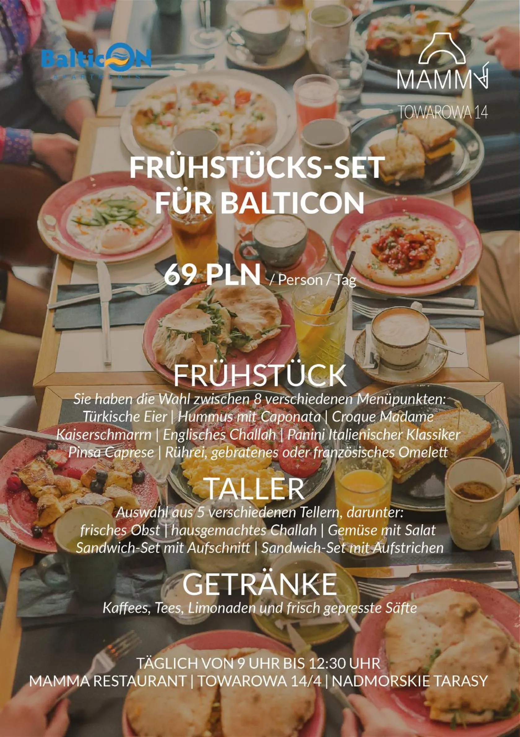 Restaurant/places to eat in Apartamenty BalticON Nadmorskie Tarasy