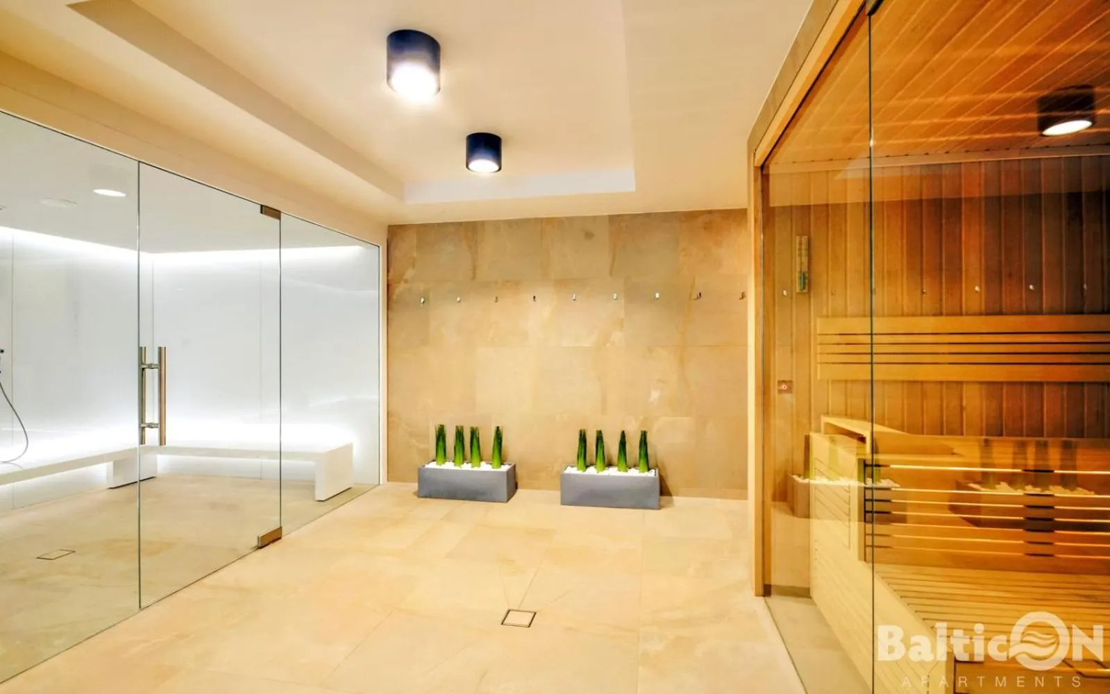 Sauna in Apartamenty BalticON Nadmorskie Tarasy