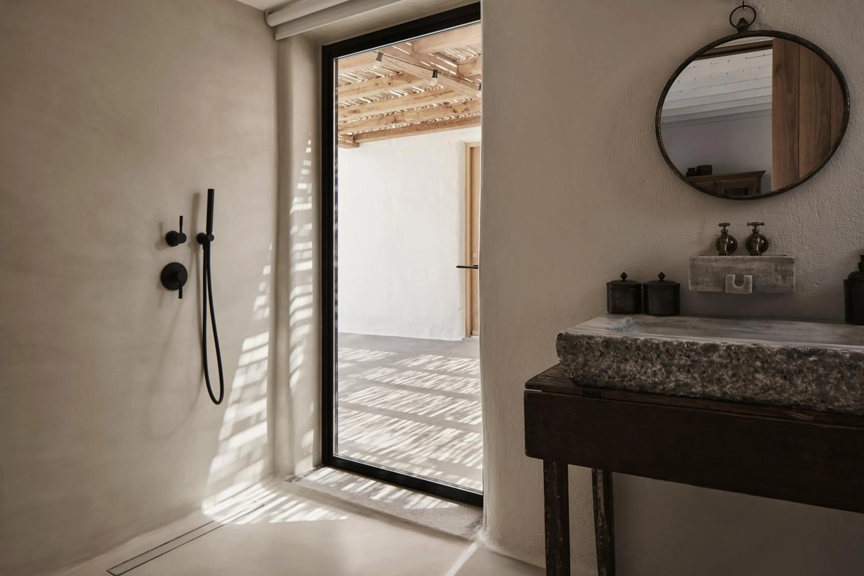 Bathroom in Nomad Mykonos - Small Luxury Hotels of the World