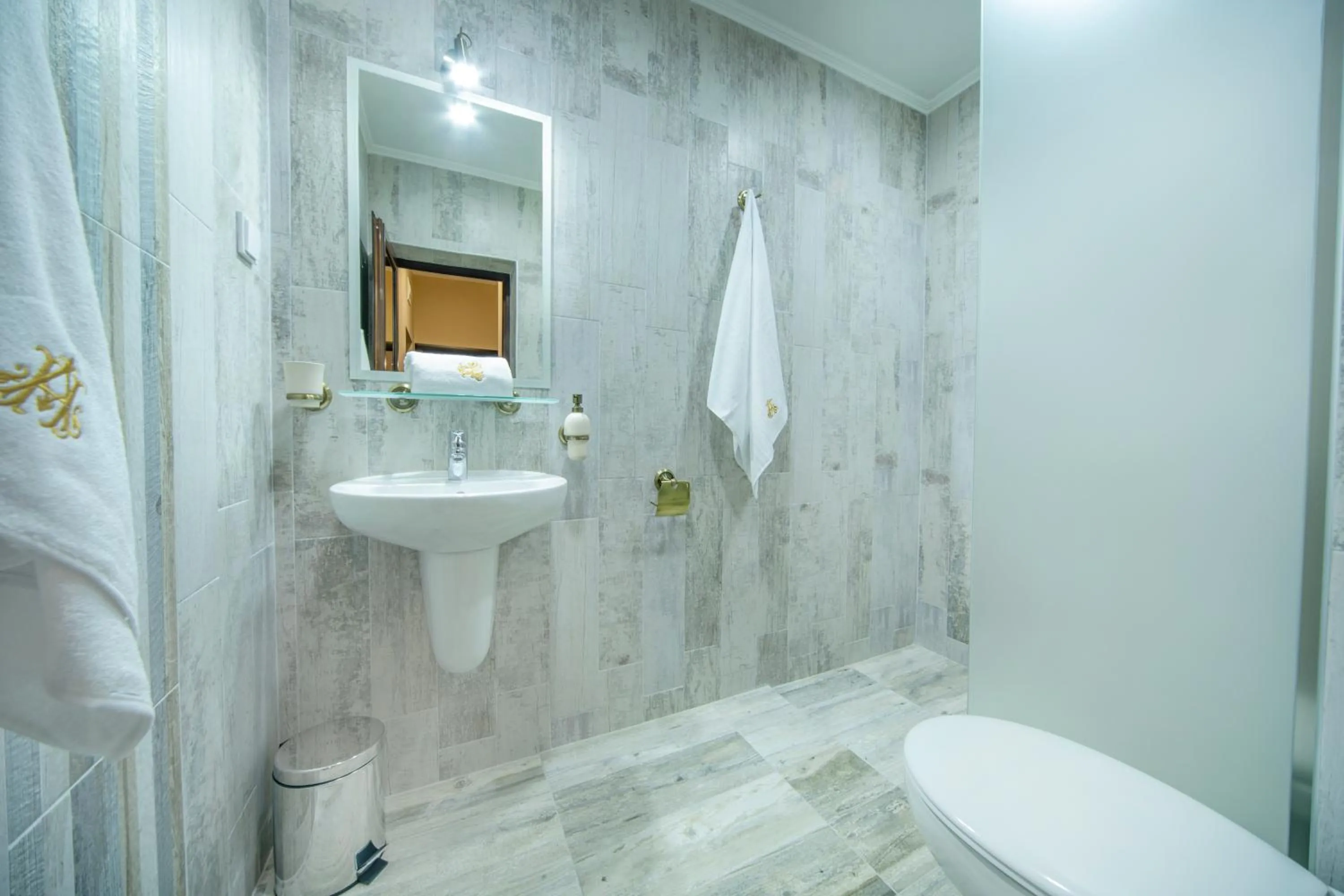 Shower in Hotel Antique - free private parking