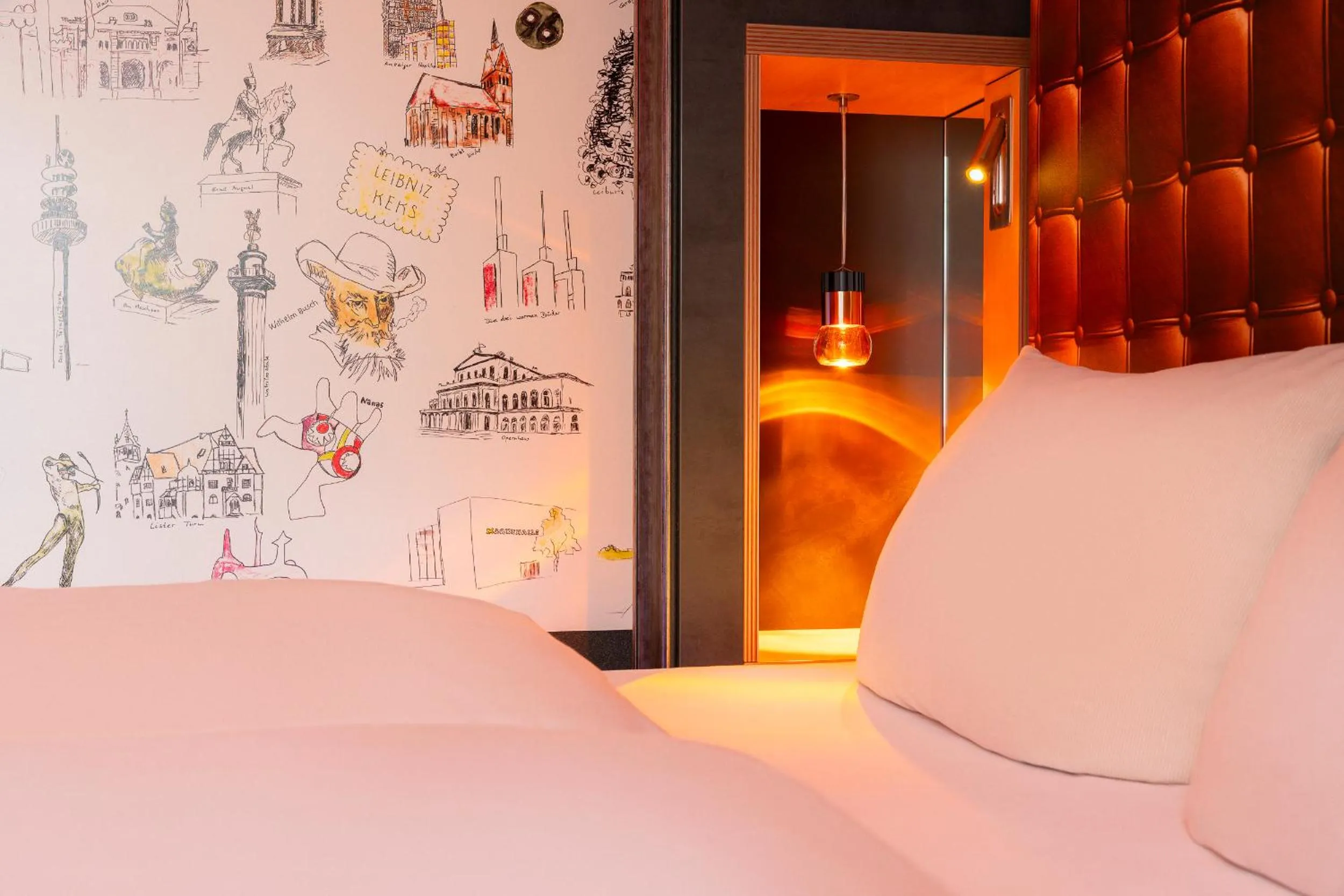 Bed in Designhotel + CongressCentrum Wienecke XI.