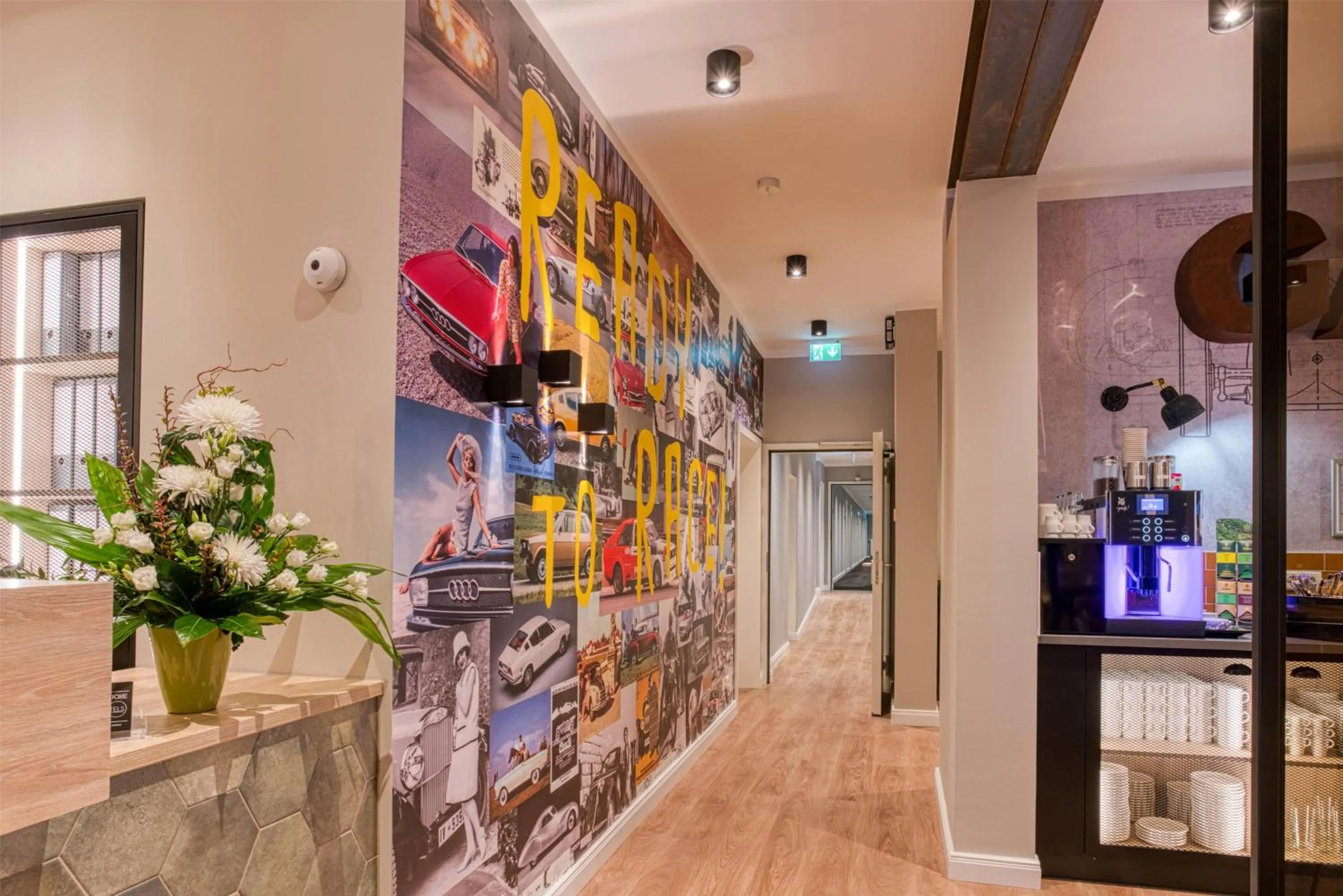 Lobby or reception in Vienna House Easy by Wyndham Ingolstadt