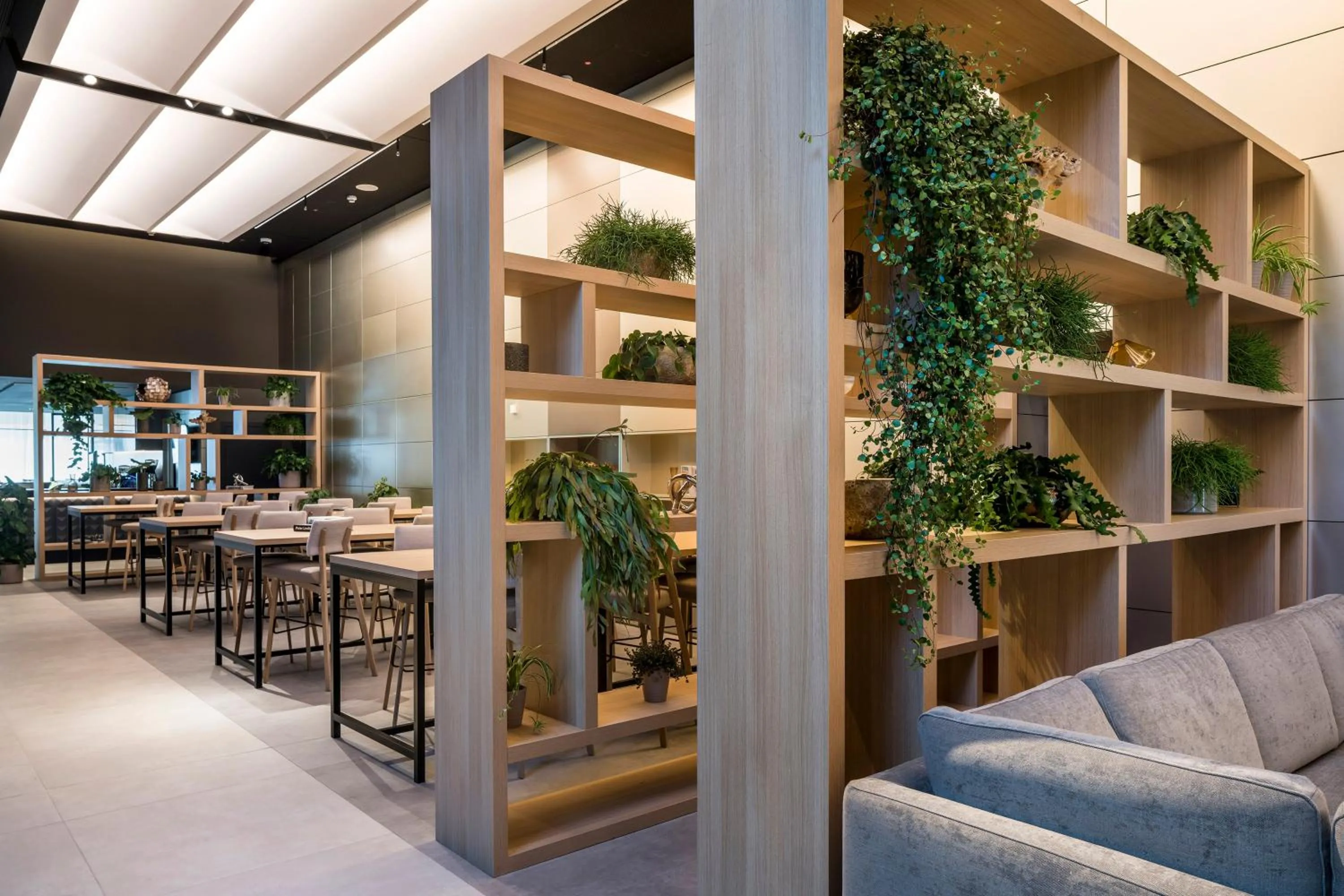 Lobby or reception in Meliá Frankfurt City