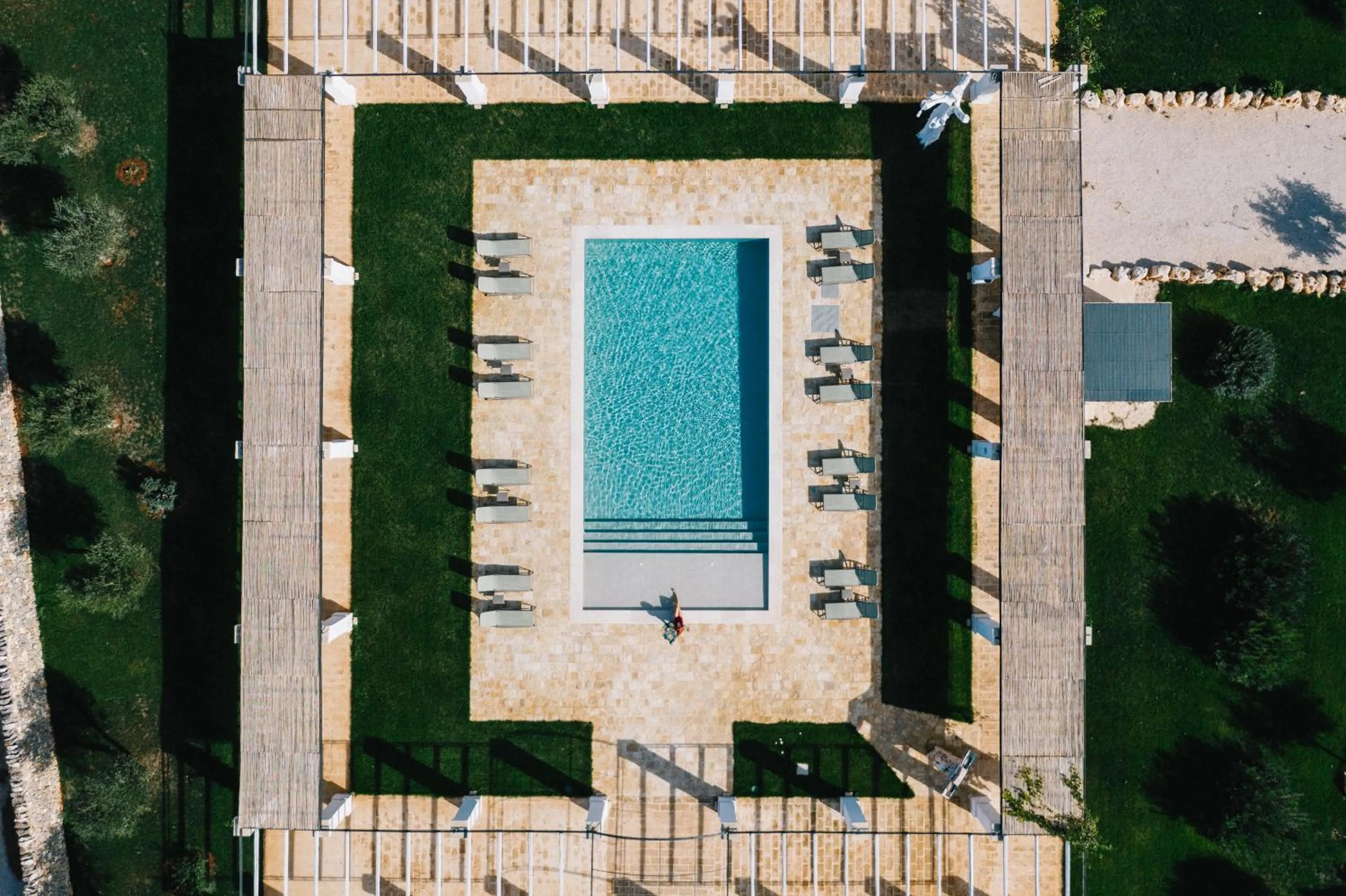 Swimming pool in Masseria Ayroldi