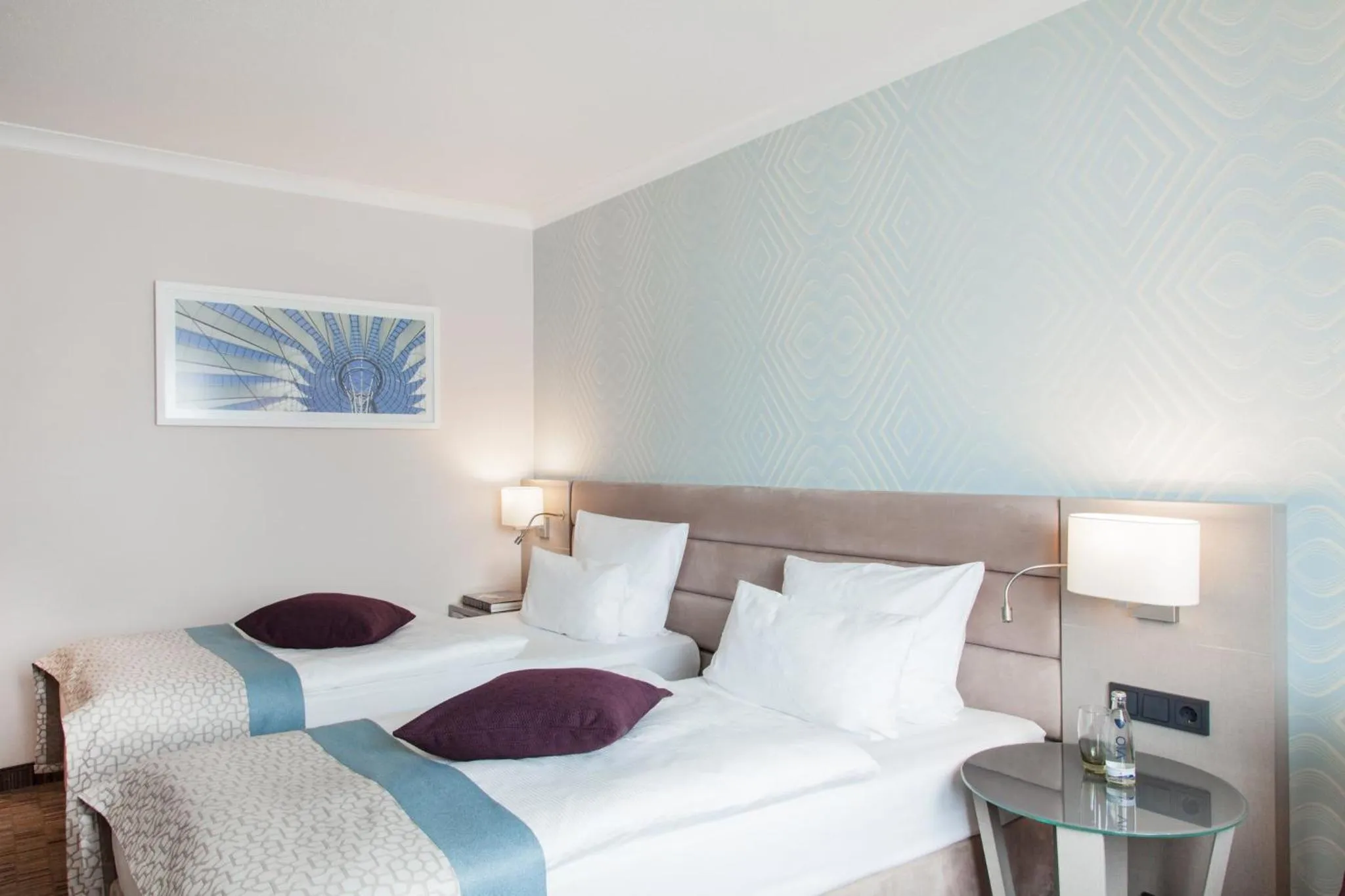 Photo of the whole room, Bed in Crowne Plaza Berlin City Centre Ku'damm by IHG