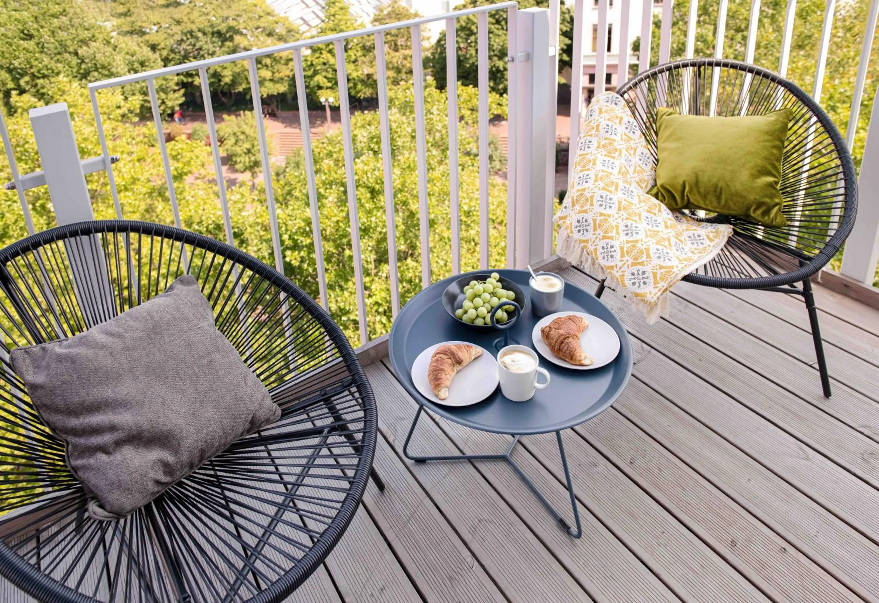 Balcony/Terrace in OBERDECK Studio Apartments - Adults only