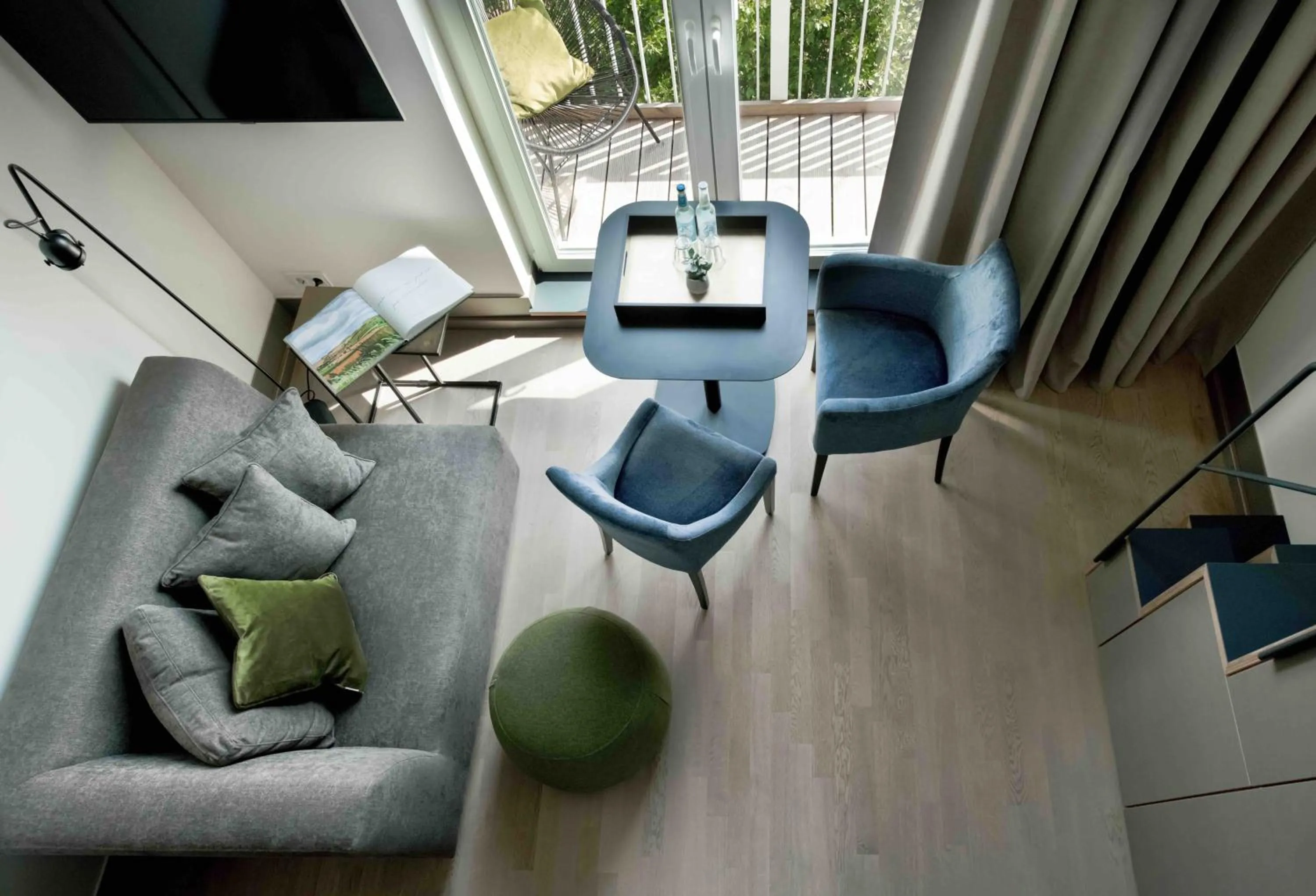 Seating area in OBERDECK Studio Apartments - Adults only