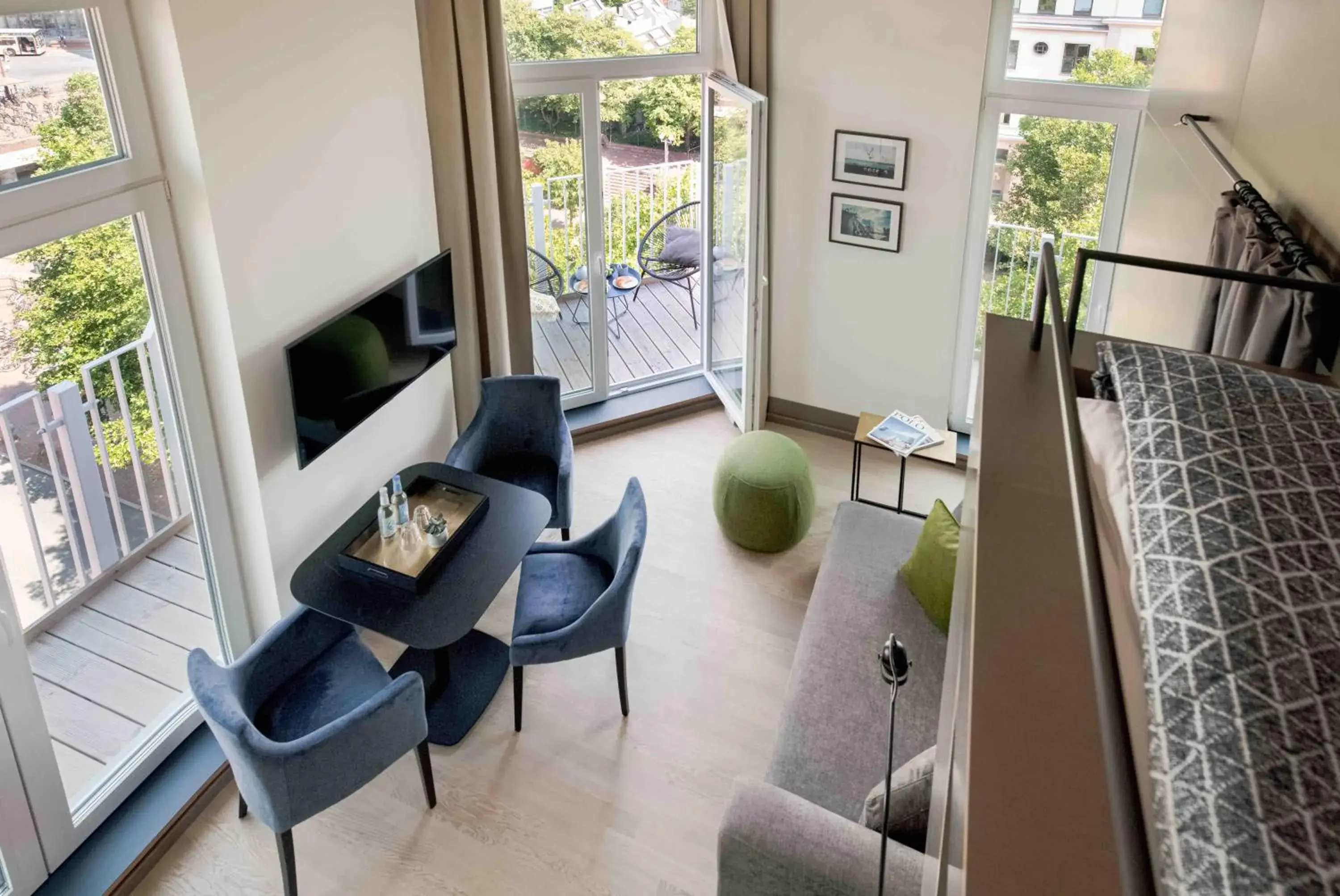 Apartment Premium with Balcony - single occupancy - Split Level in OBERDECK Studio Apartments - Adults only Apartment Premium with Balcony - single occupancy - Split Level in OBERDECK Studio Apartments - Adults only