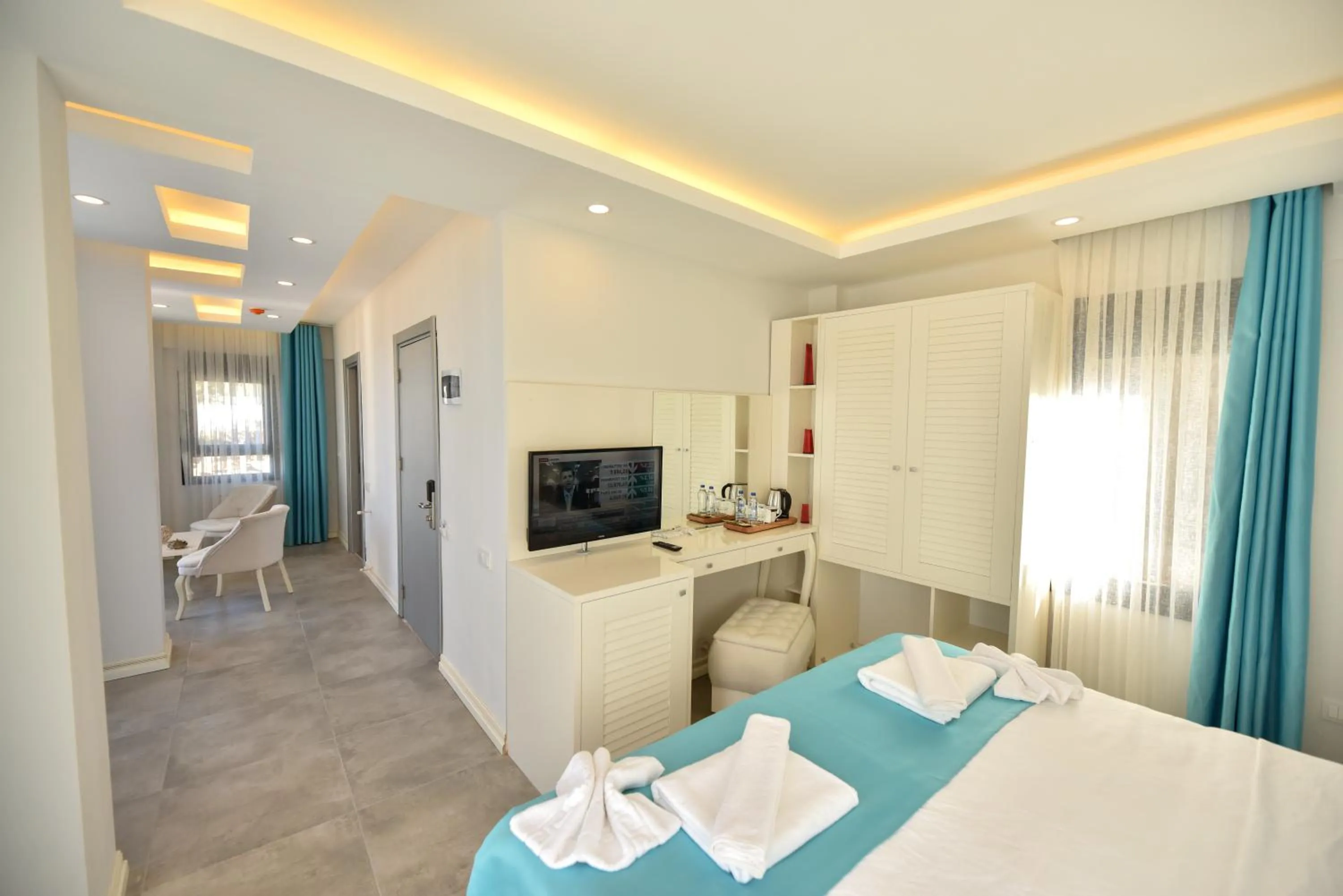 Living room in The Monastery