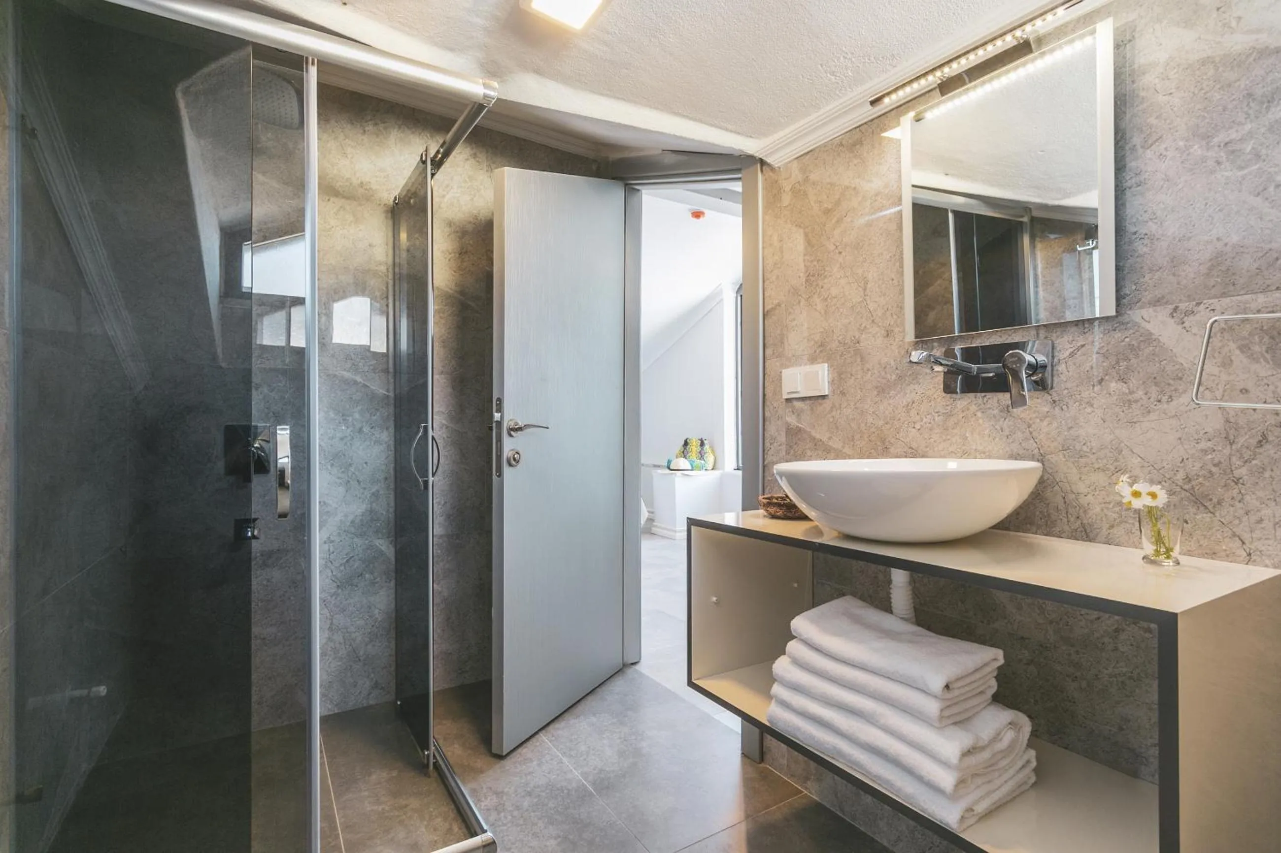 Shower in The Monastery