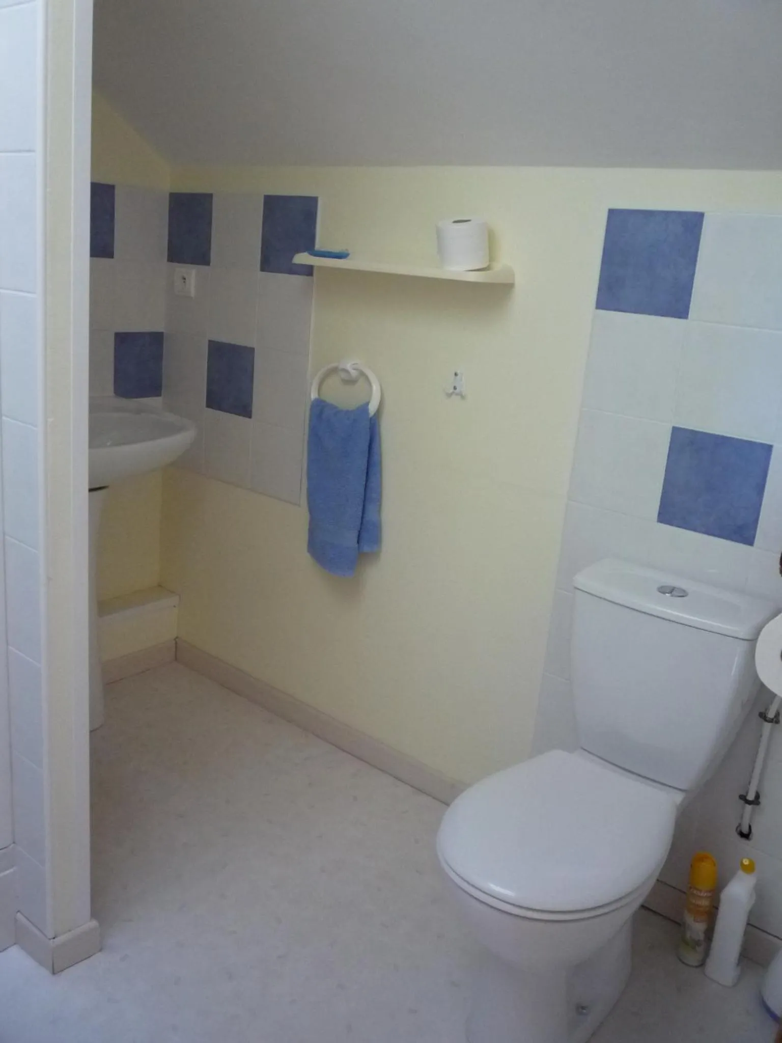 Toilet in Chambres d'Hôtes La Chouette