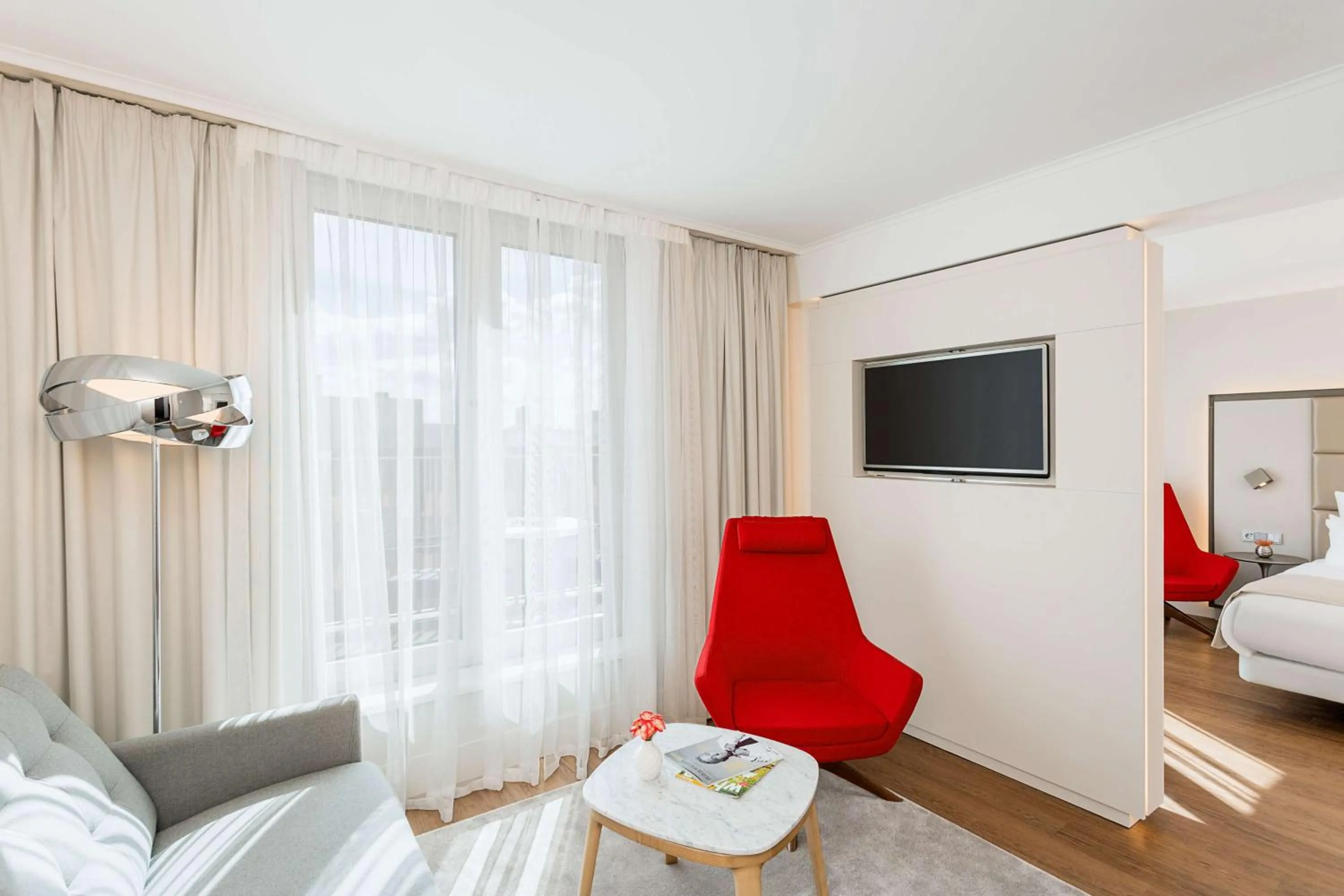 Bedroom, Bed in NH Collection Berlin Mitte am Checkpoint Charlie