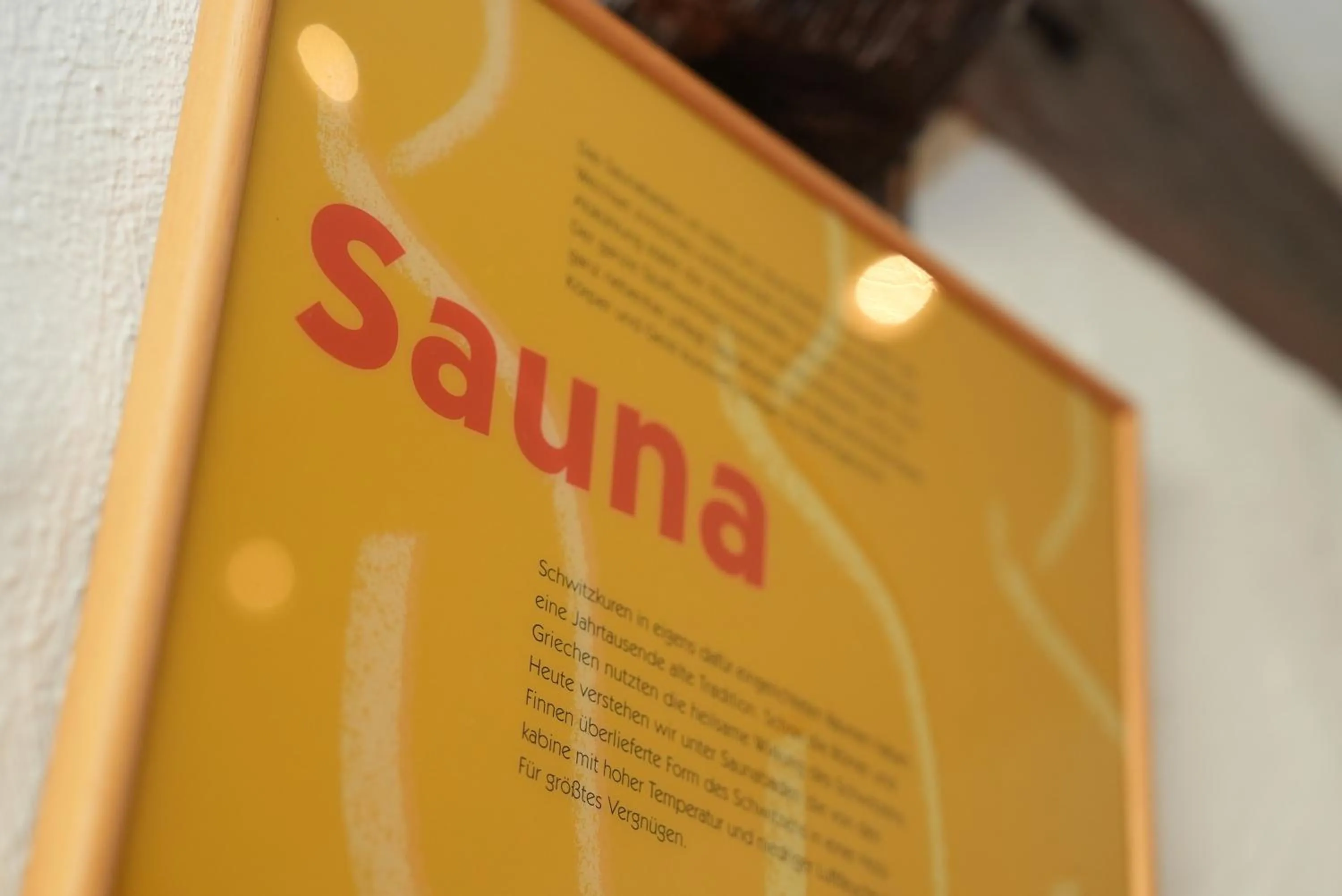 Sauna in UNO Hotel Posthof Saarlouis