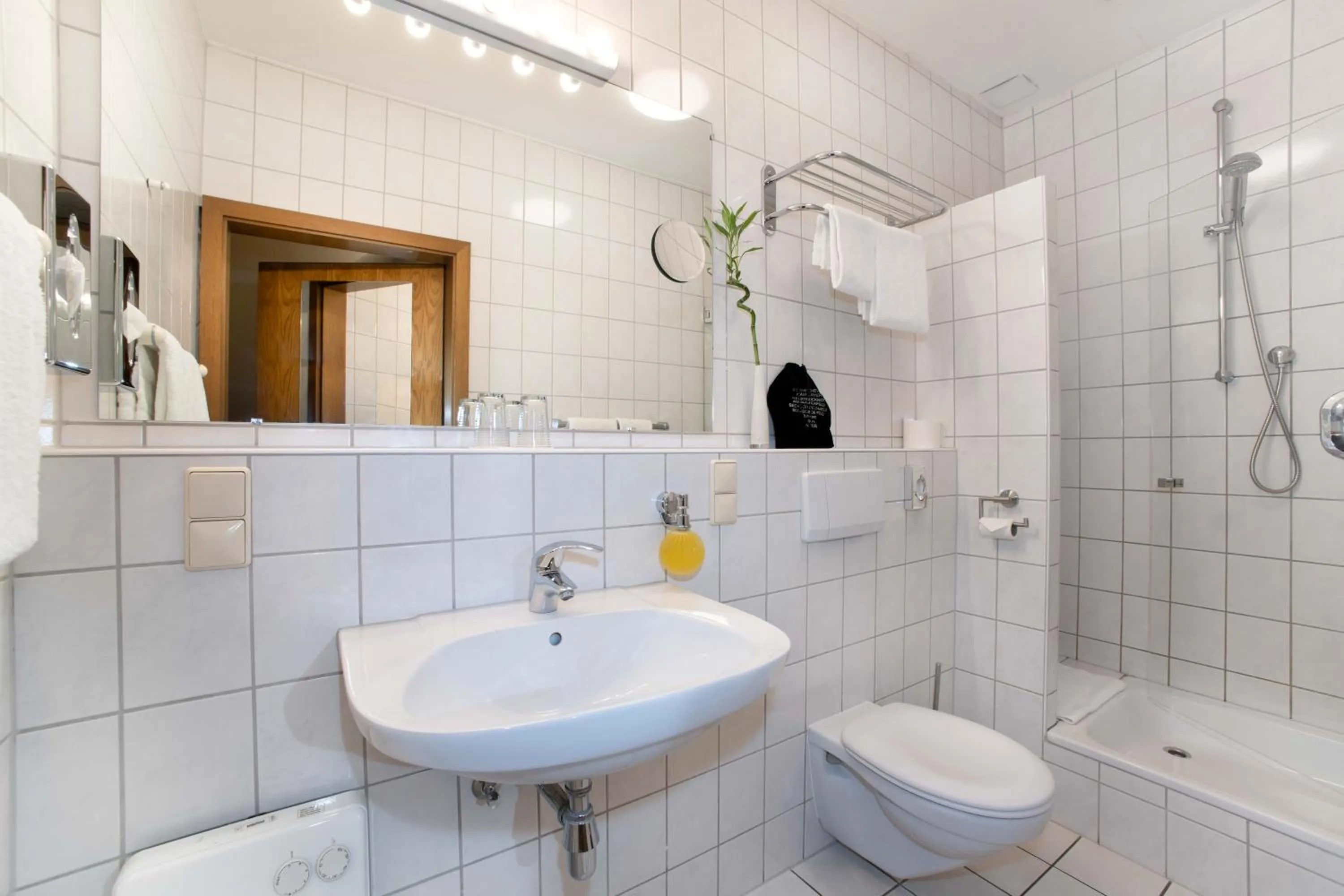 Shower in UNO Hotel Posthof Saarlouis