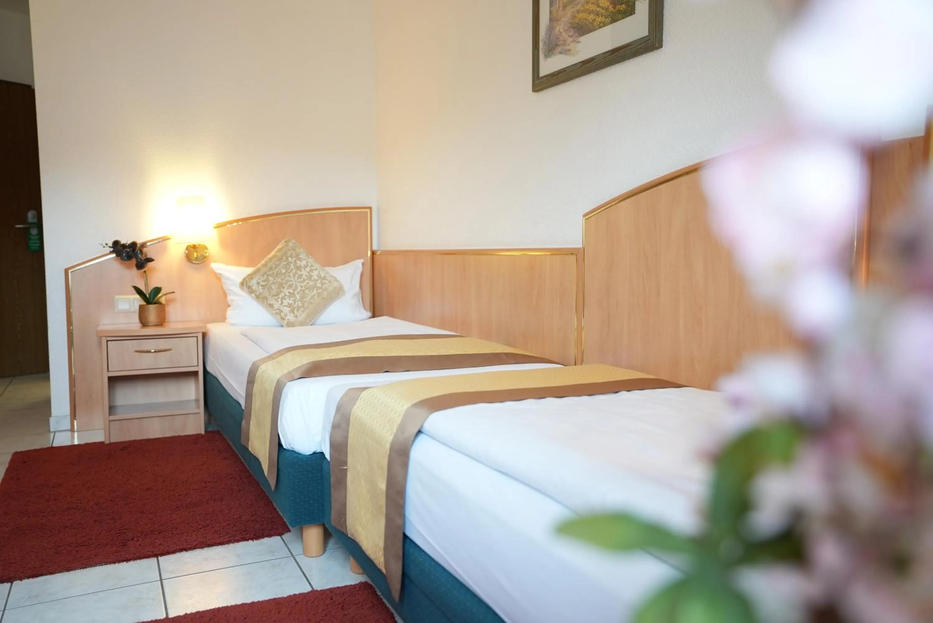 Bed in UNO Hotel Posthof Saarlouis