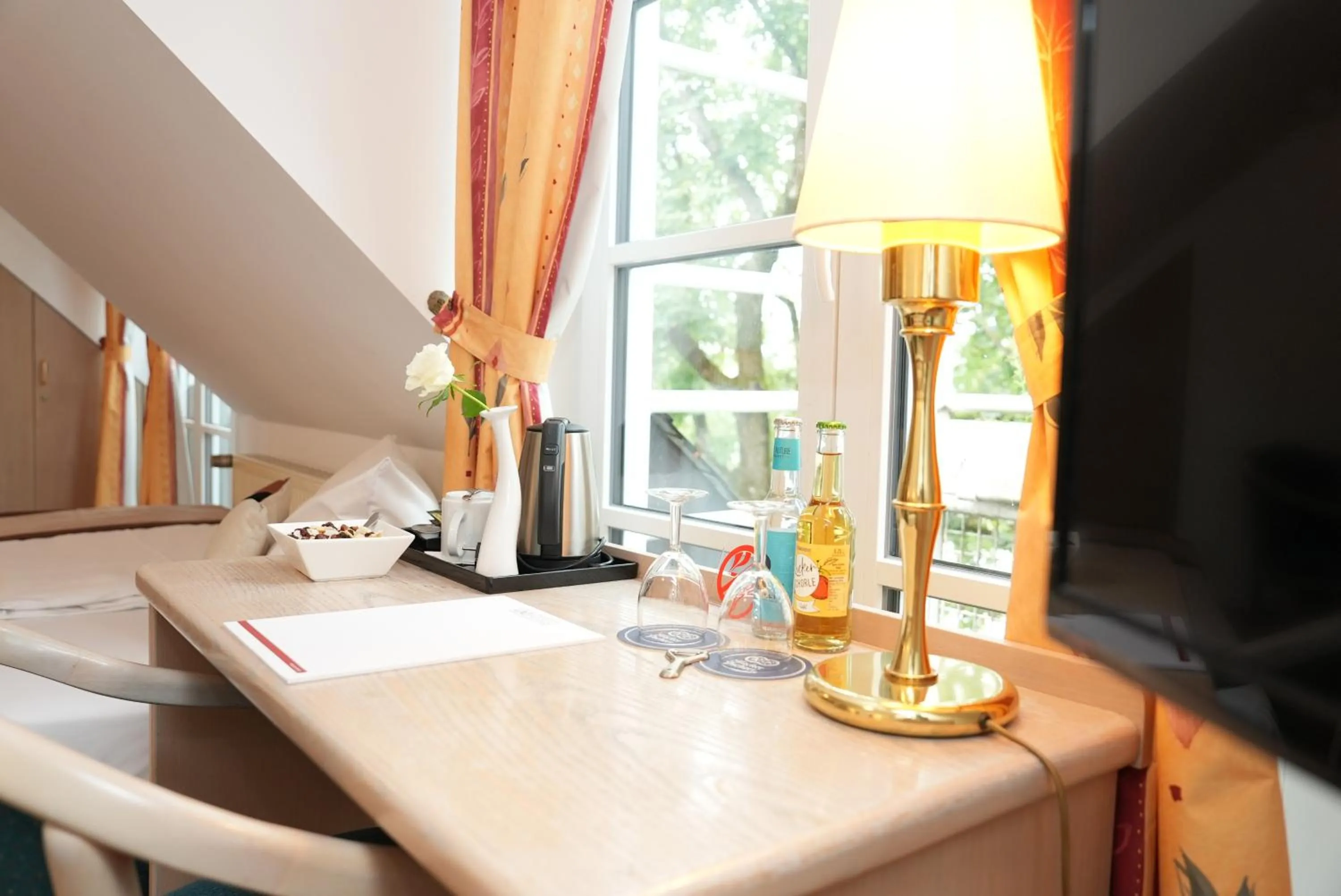 Coffee/tea facilities in UNO Hotel Posthof Saarlouis