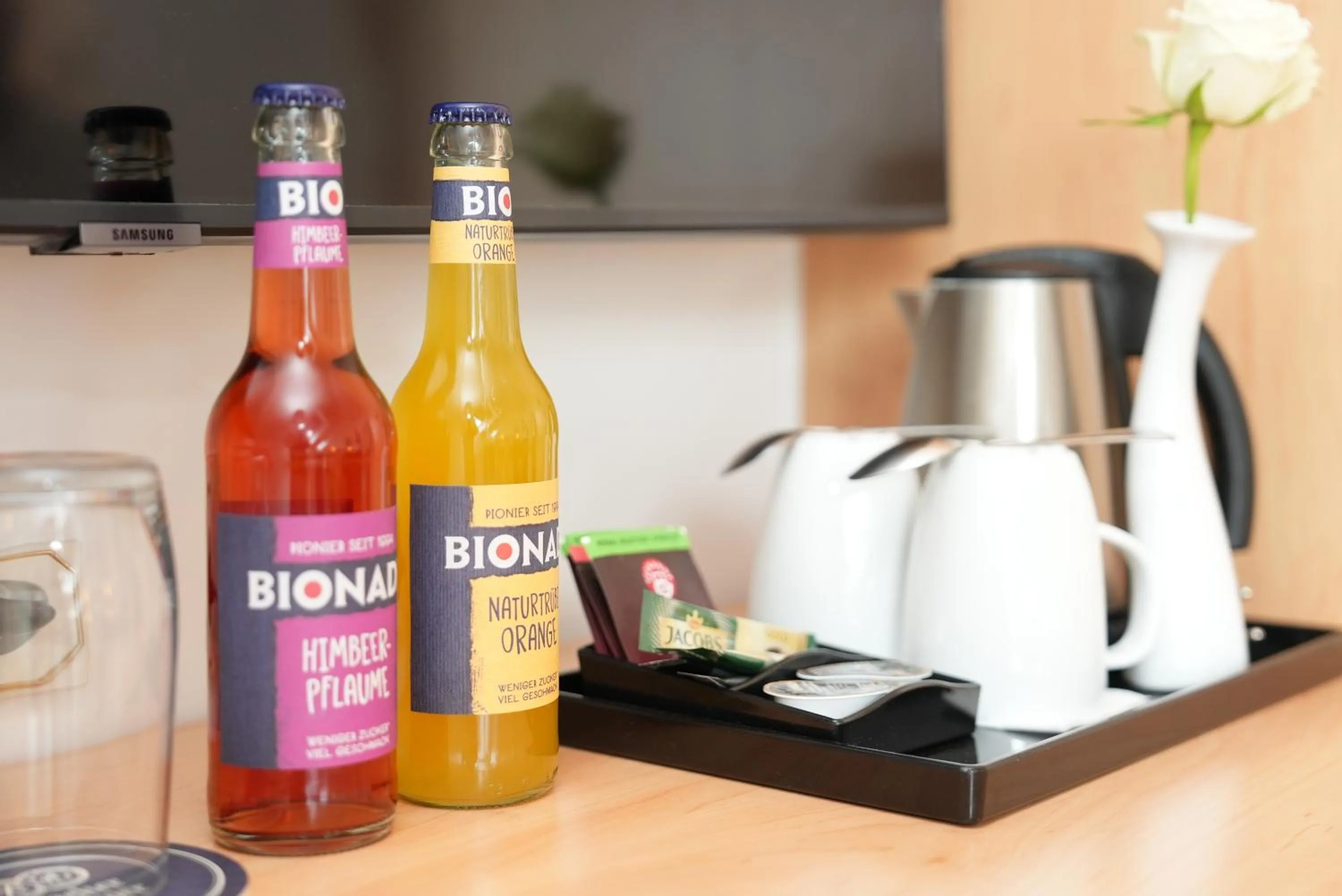 Coffee/tea facilities in UNO Hotel Posthof Saarlouis