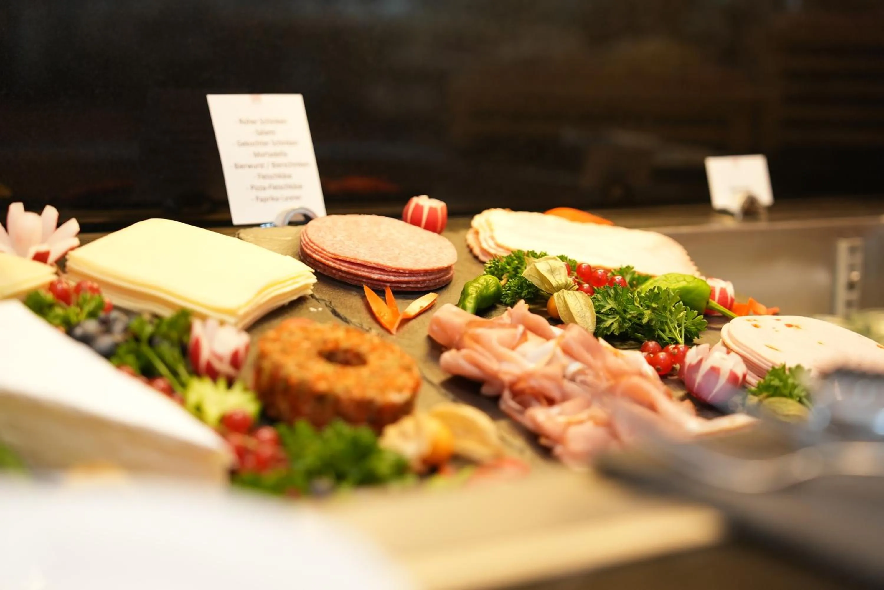 Food and drinks in UNO Hotel Posthof Saarlouis